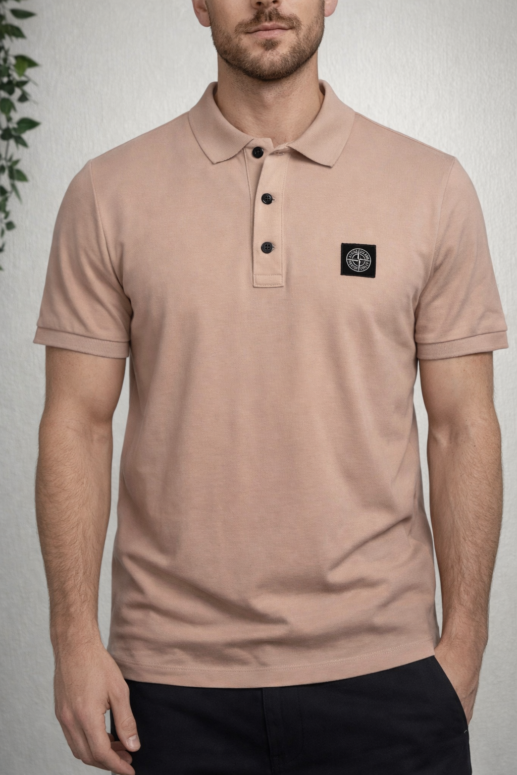 Stone Island Garment Dyed Polo Shirt – Slim Fit