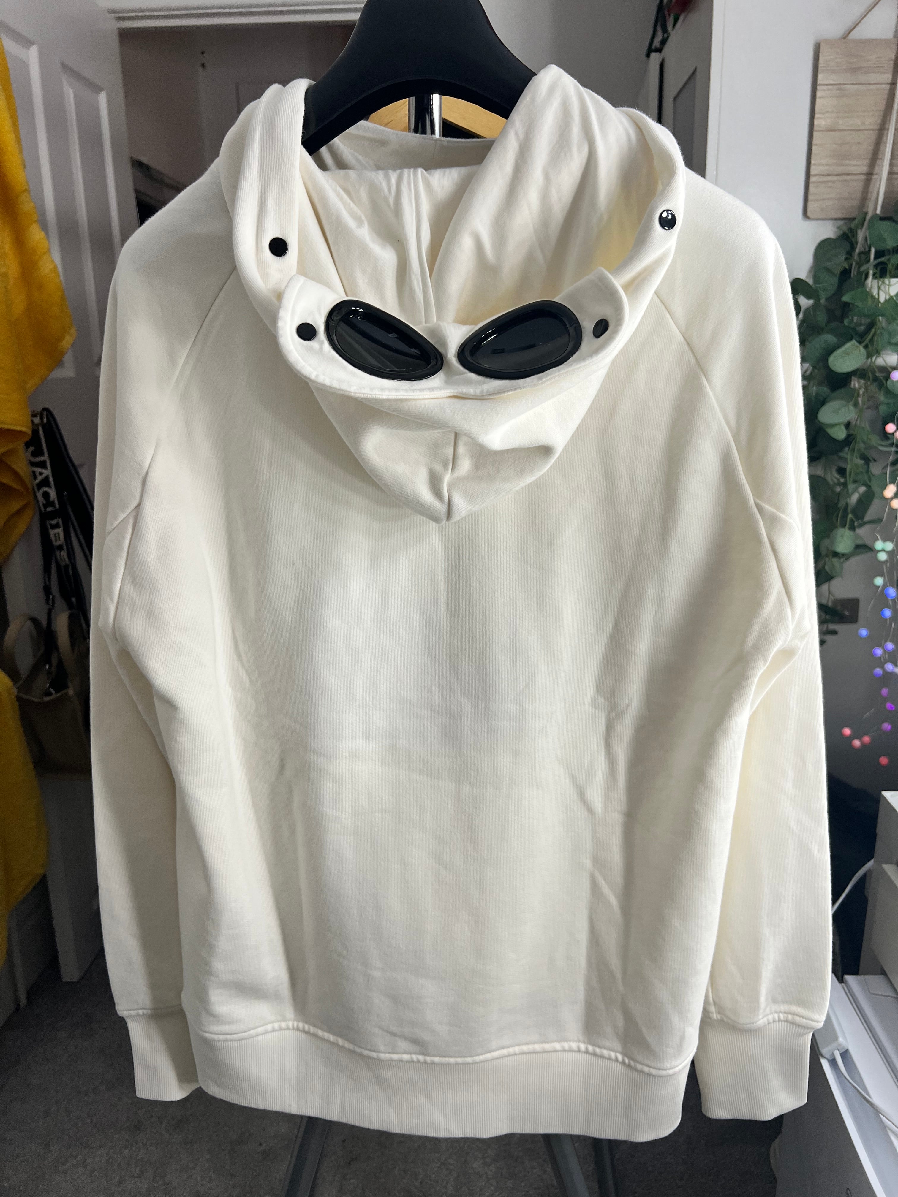 CP Company Sweat Hooded Diagonal Raised Fleece