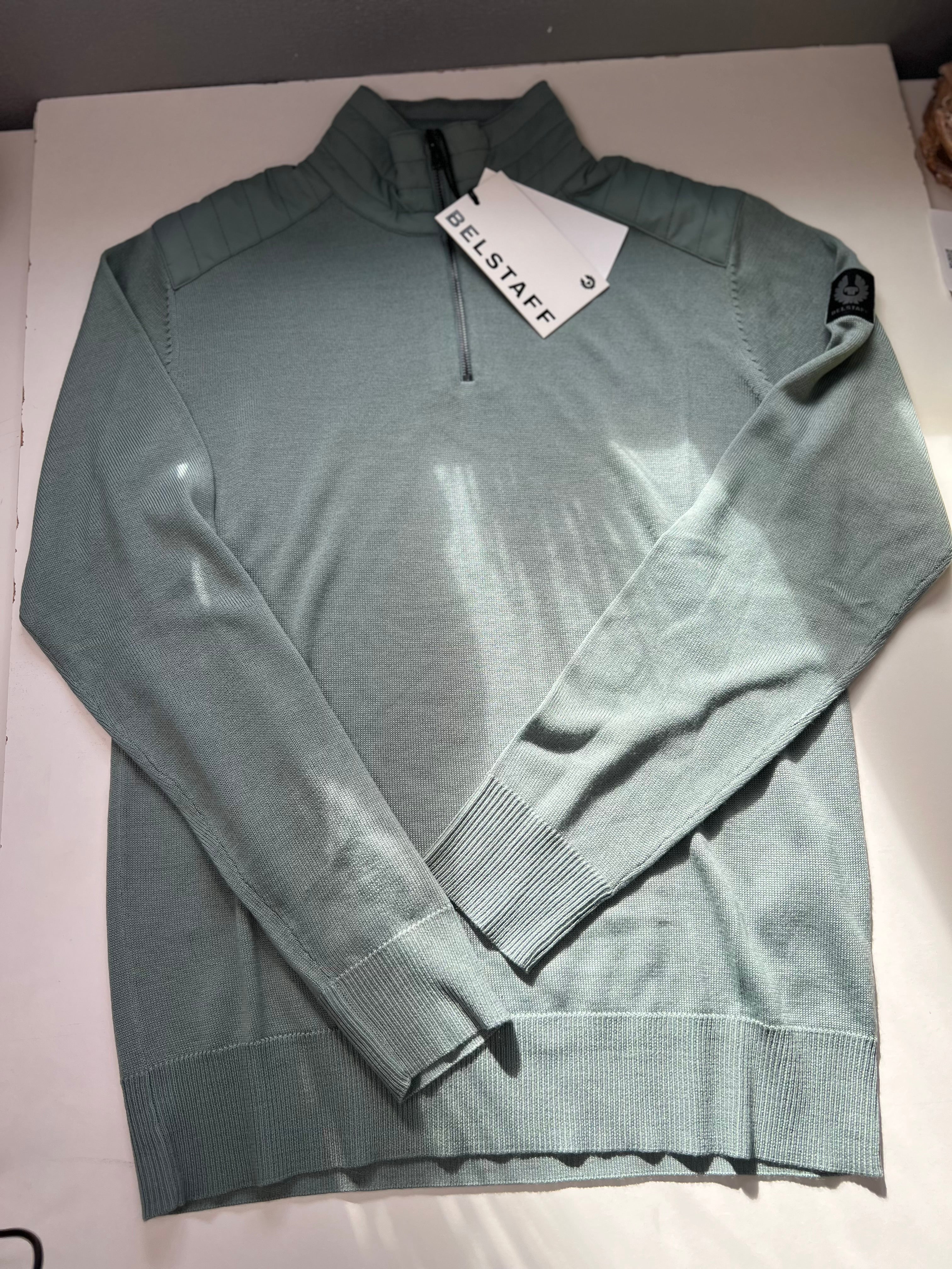Belstaff Kenford Quarter Zip Jumper