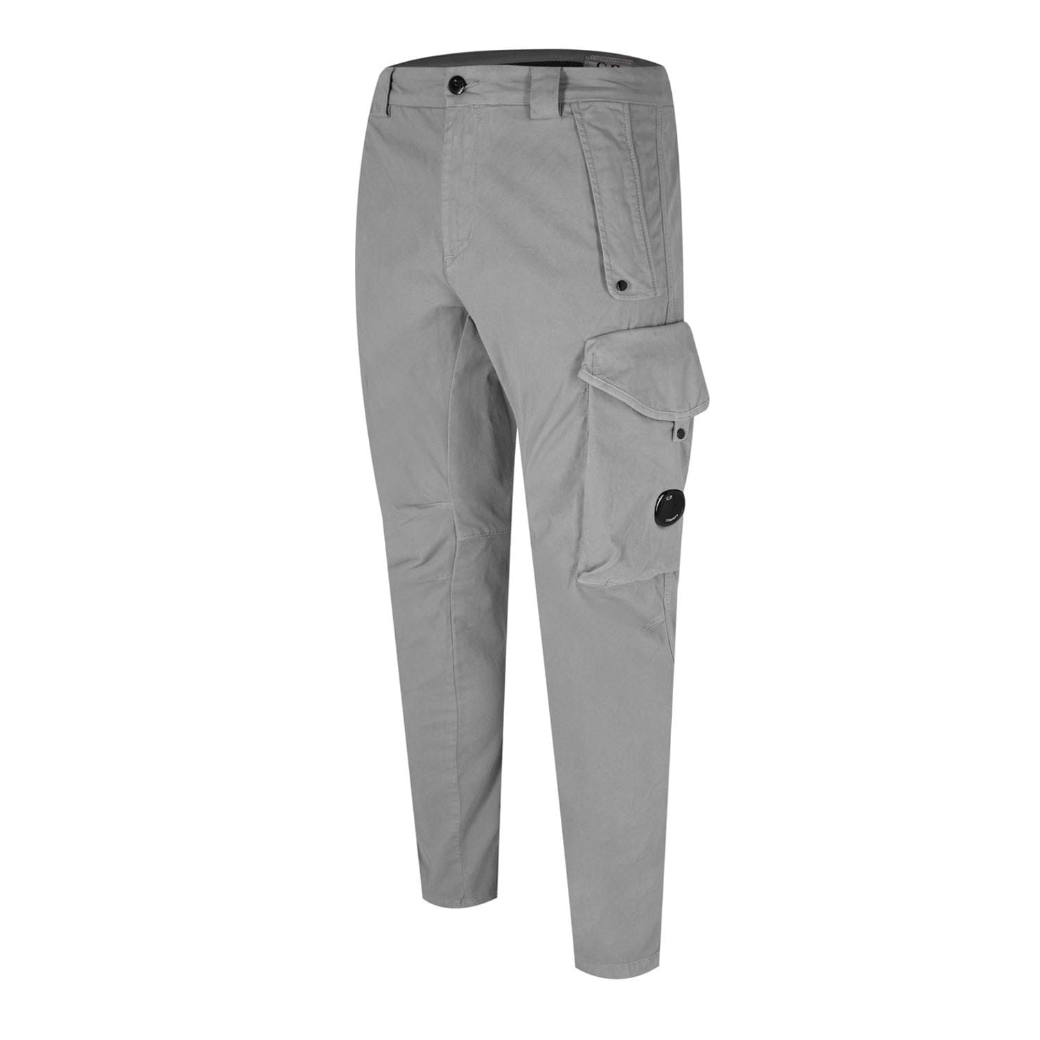 CP Company - Garment Dyed Stretch Sateen Fitted Lens Pocket Pants