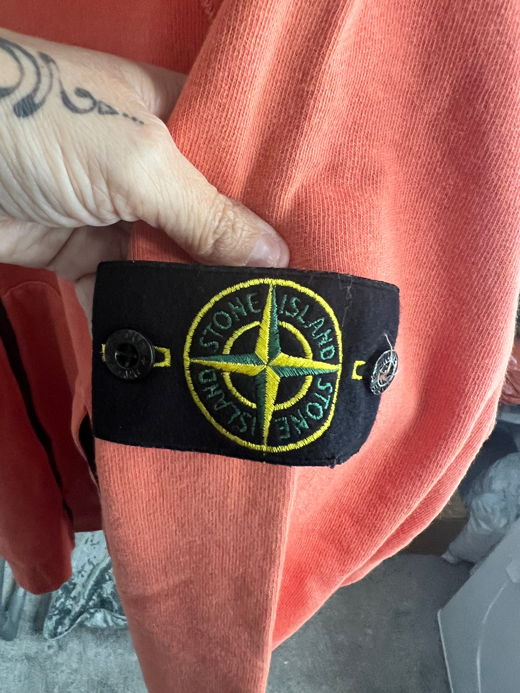 Stone Island Zip up Jacket Top