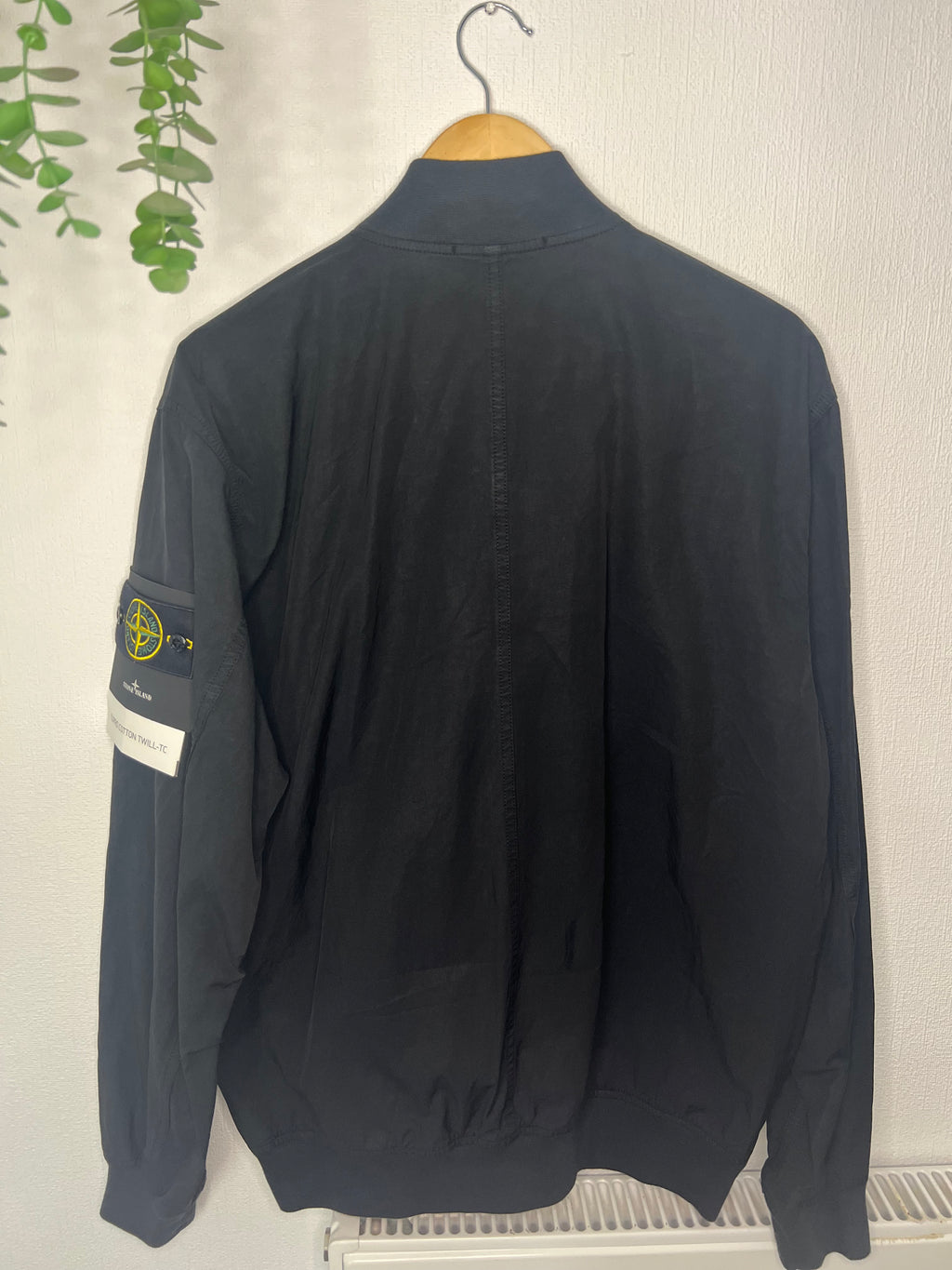 Stone Island Cupro Cotton Twill Jacket