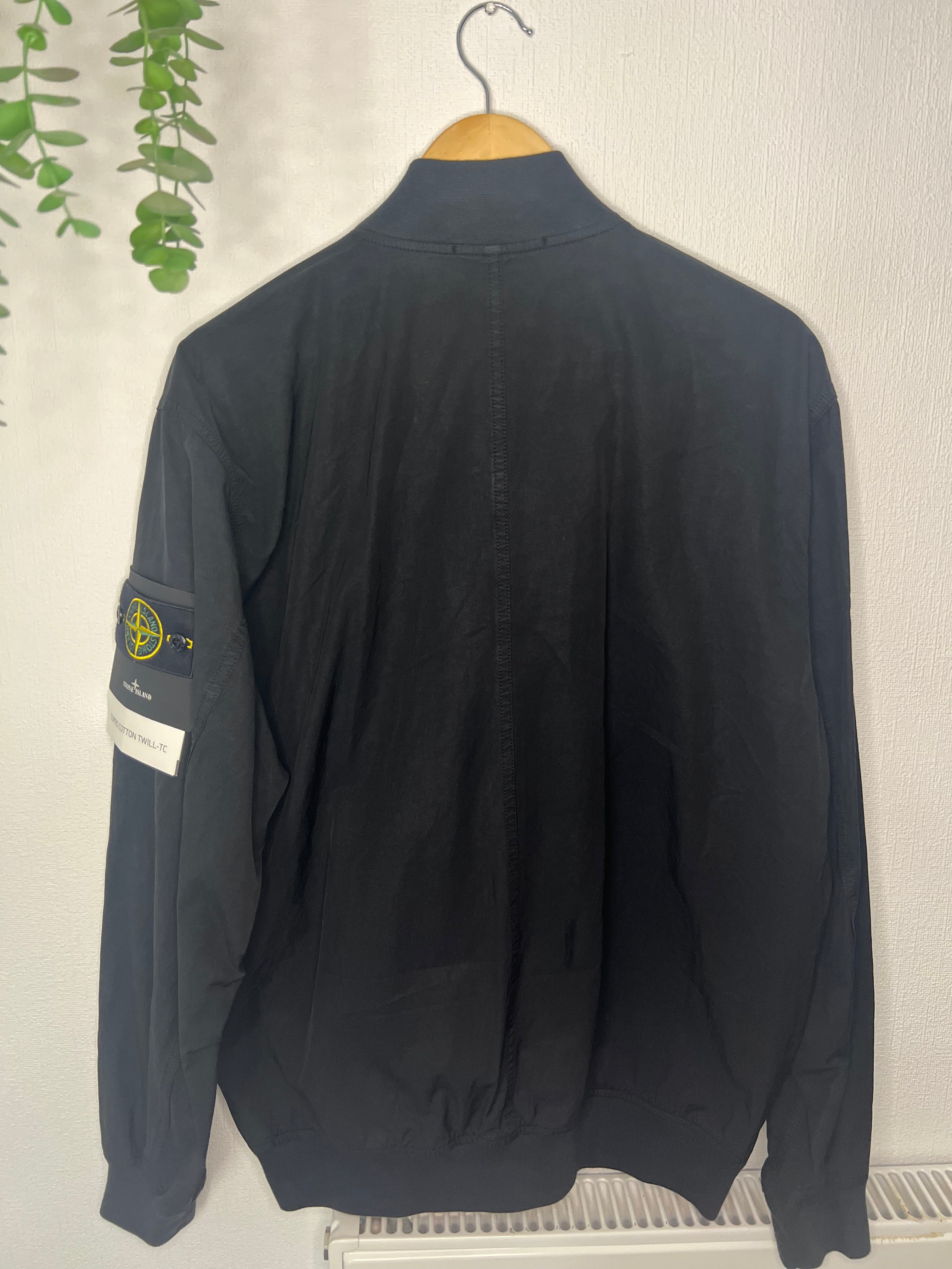 Stone Island Cupro Cotton Twill Jacket