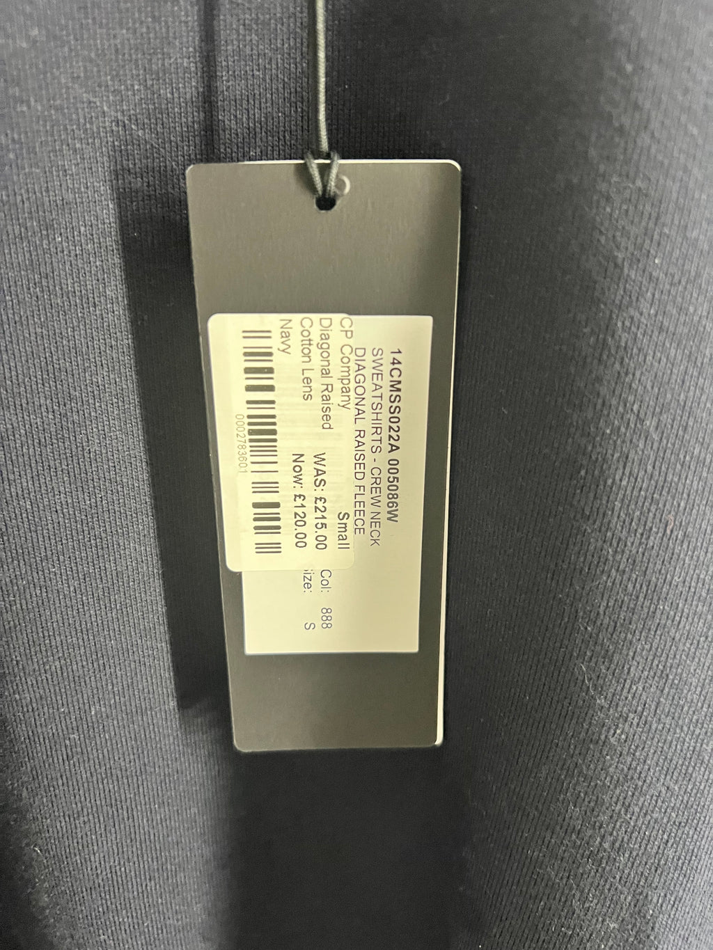 CP Company Diagonal Raised Fleece Sweater