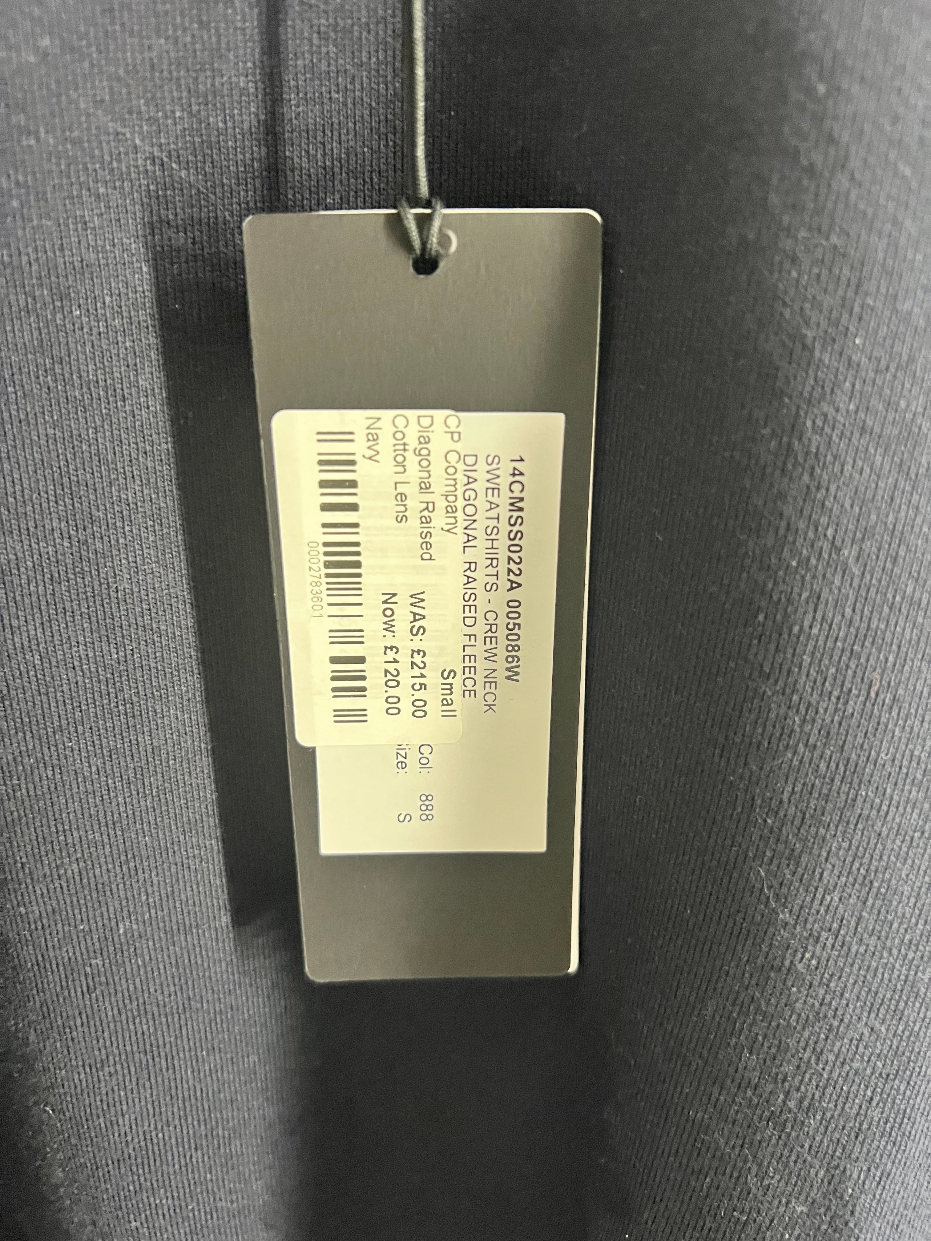 CP Company Diagonal Raised Fleece Sweater