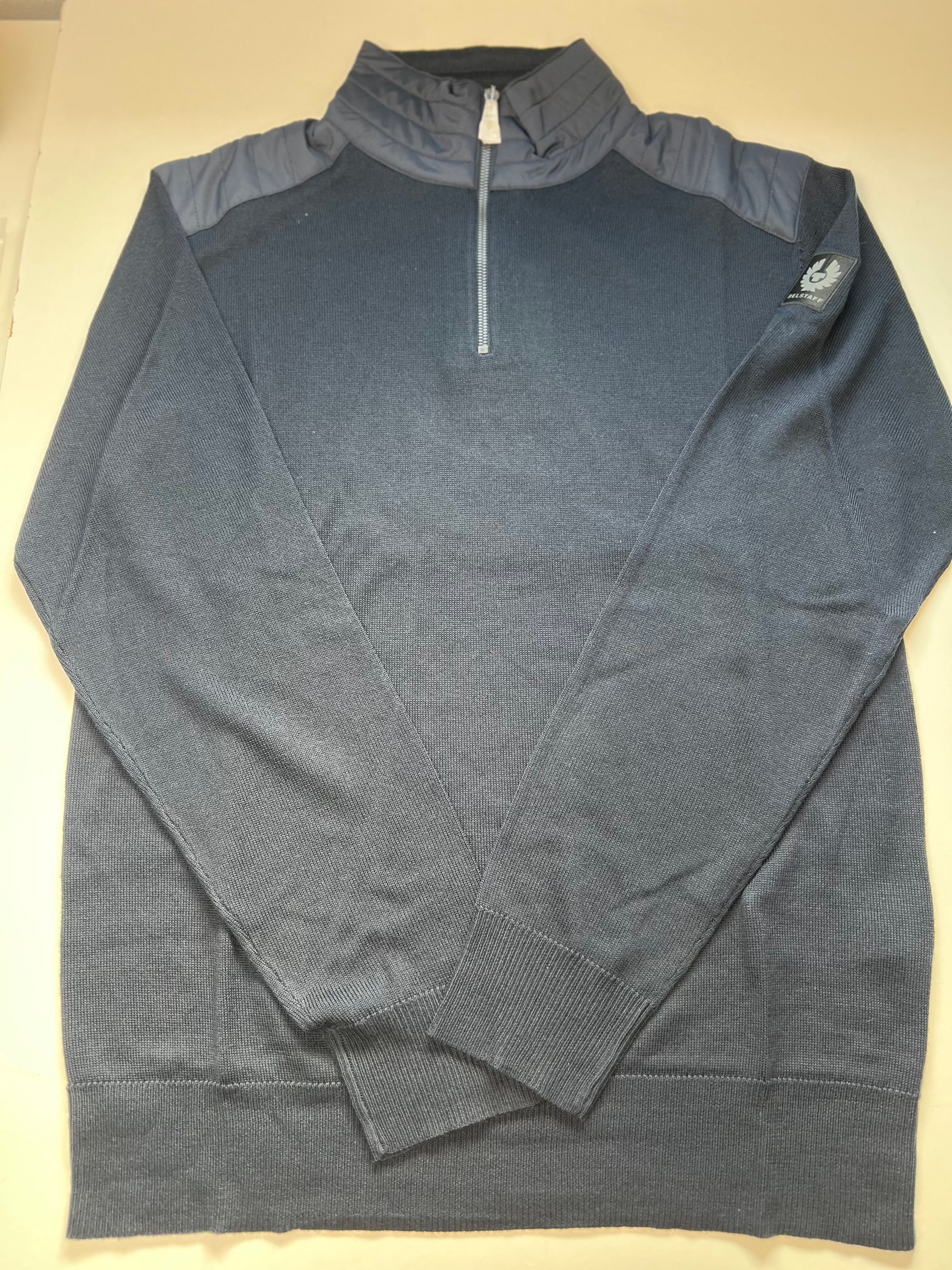 Belstaff Kenford Quarter Zip Jumper