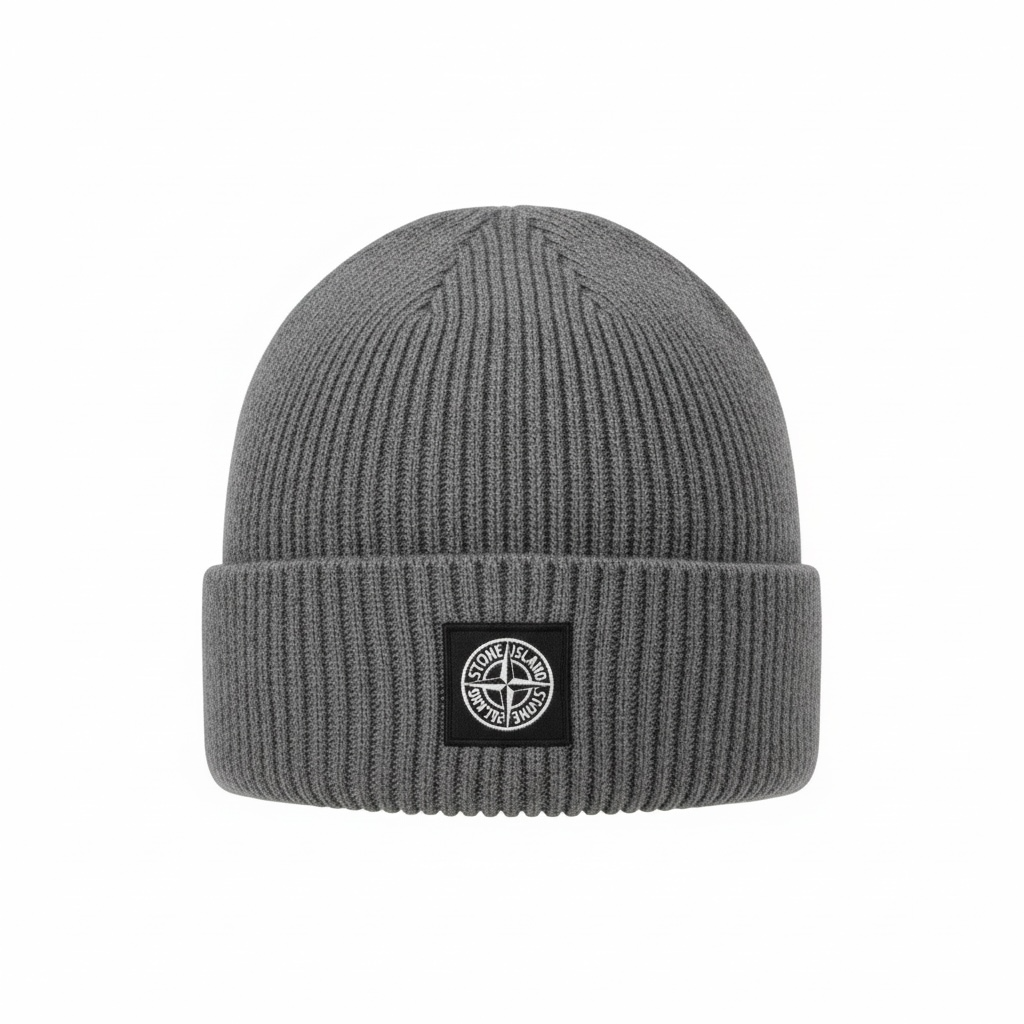 Stone Island - Full Rib RWS Wool Beanie Junior