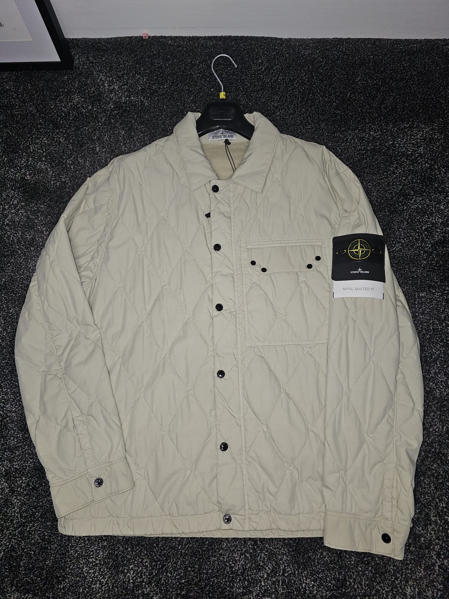 Stone Island 50 Fili Quilted TC Jacket