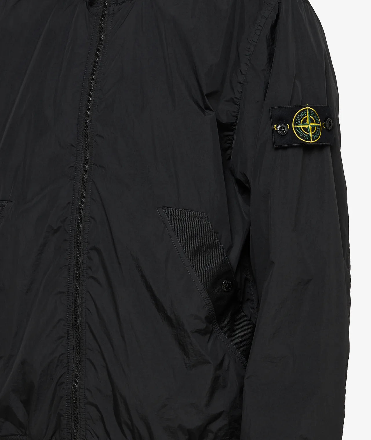 Stone Island 
Garment Dyed Crinkle Reps NY Jacket