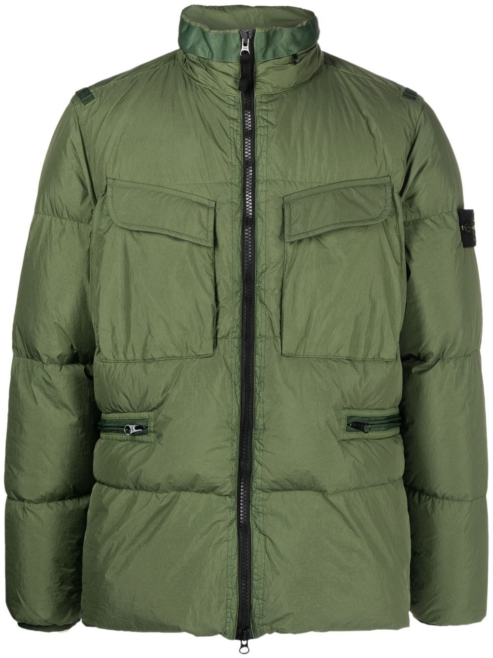 Stone Island Garment Dyed Crinkle Rep NY Down