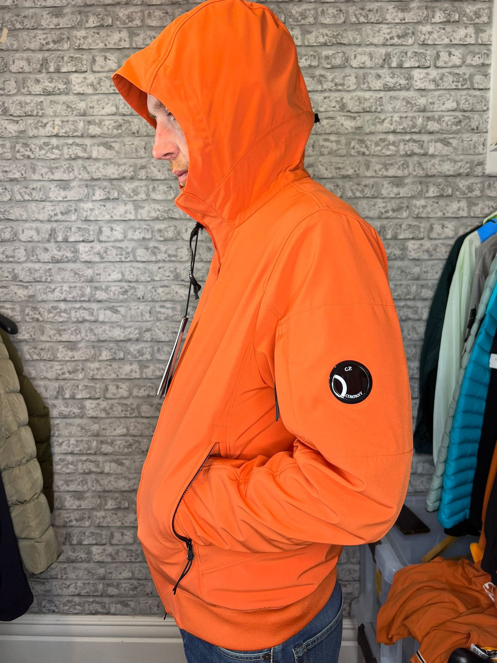 CP Company Soft Shell Goggle Jacket