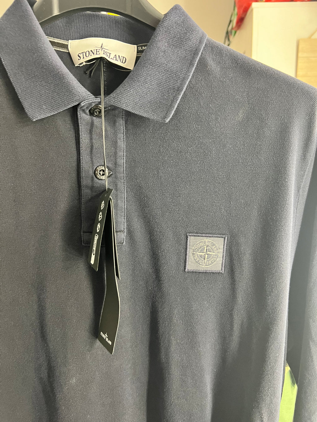 Stone Island Long Sleeve Polo Shirt