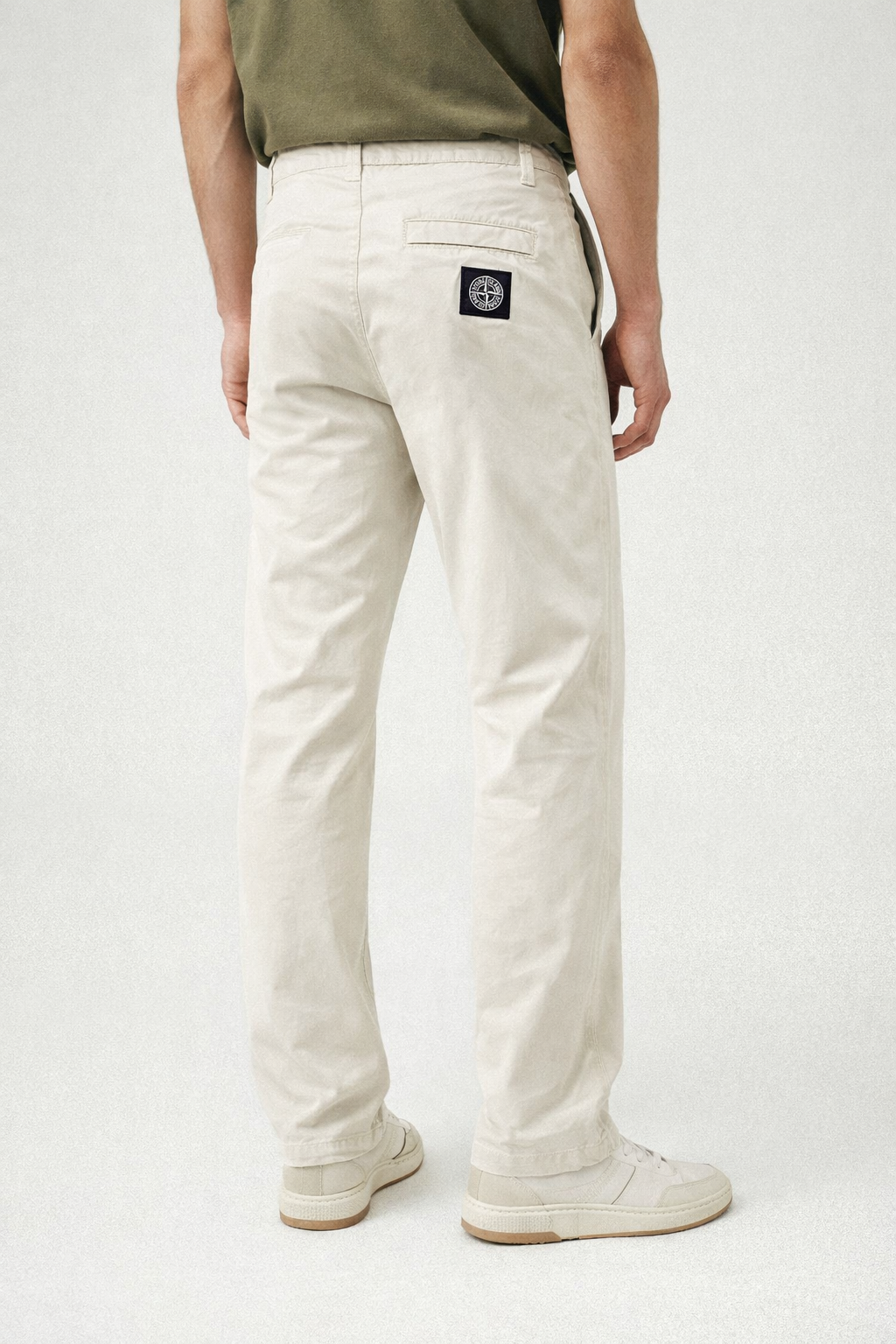 Stone Island Compas Patch Chinos