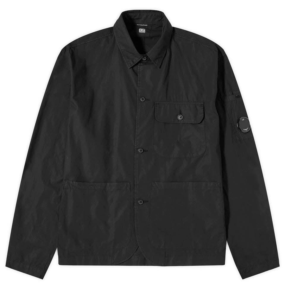 CP Company Lens Popeline Workwear Shirt.