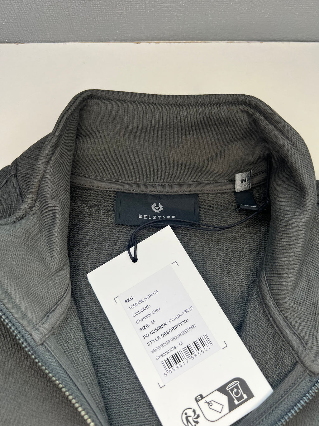 Belstaff Wentworth Zip Through Sweatshirt