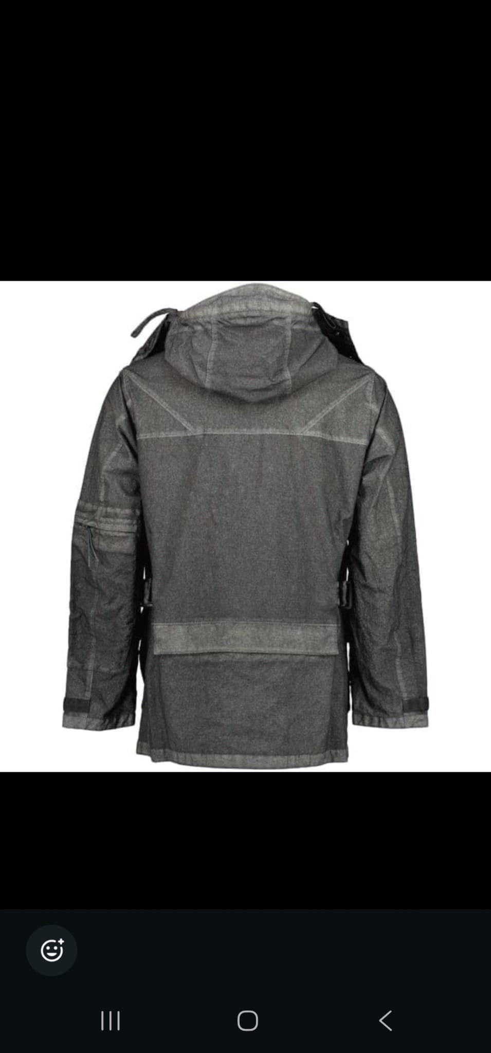 CP Company Metropolis Co-Ted Jacket in Dark Shadow Grey
