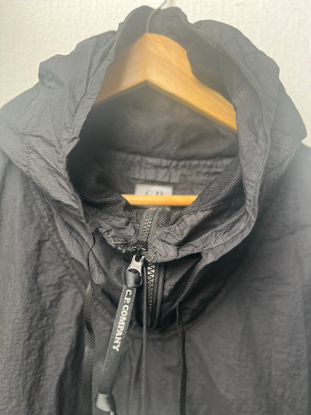 CP Company Taylon L Hooded Overshirt Black