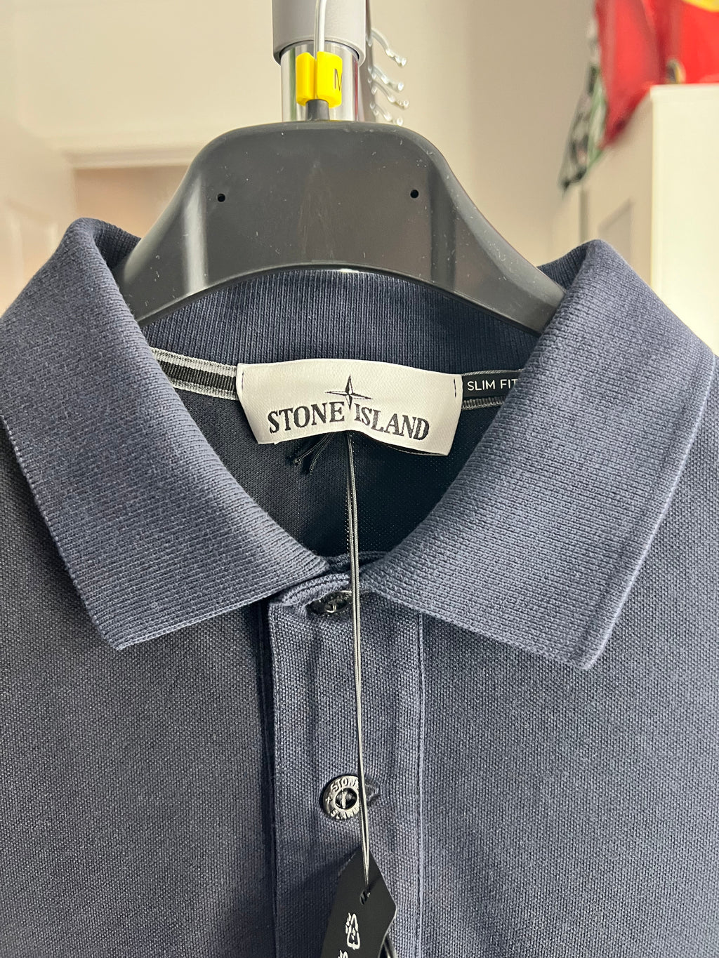 Stone Island Long Sleeve Polo Shirt