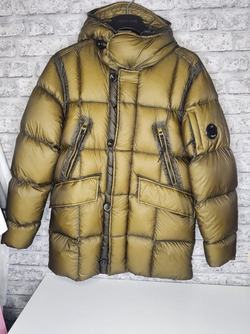 CP Company D.D Shell Down Parka with arm lens