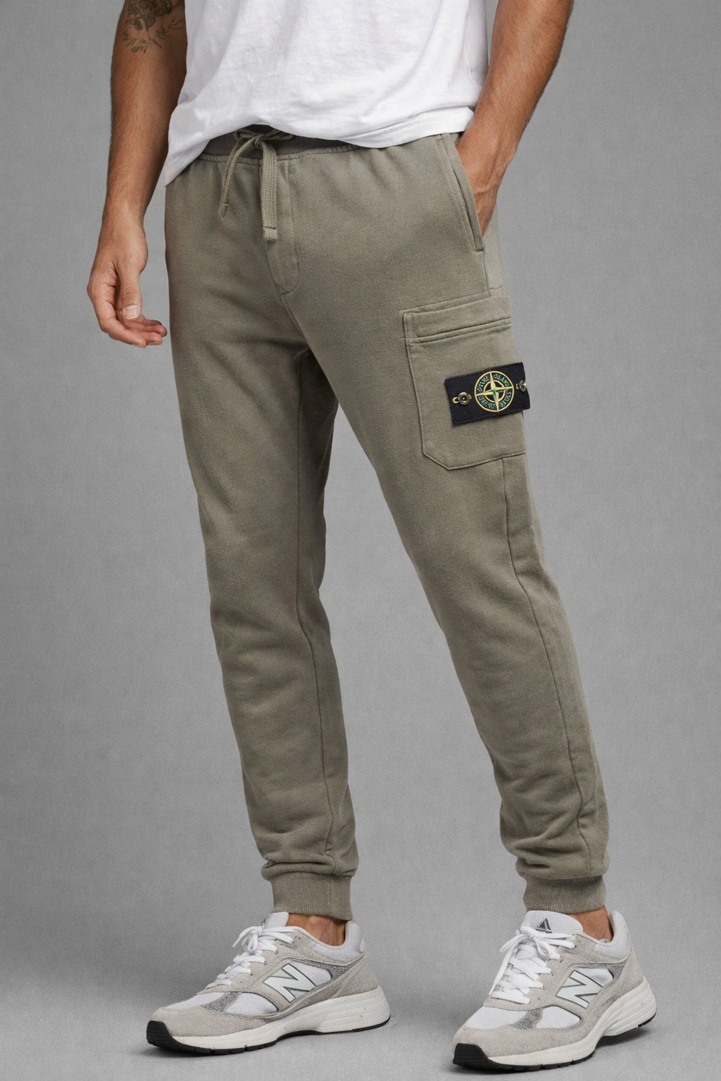 Stone Island Cargo Joggers Khaki