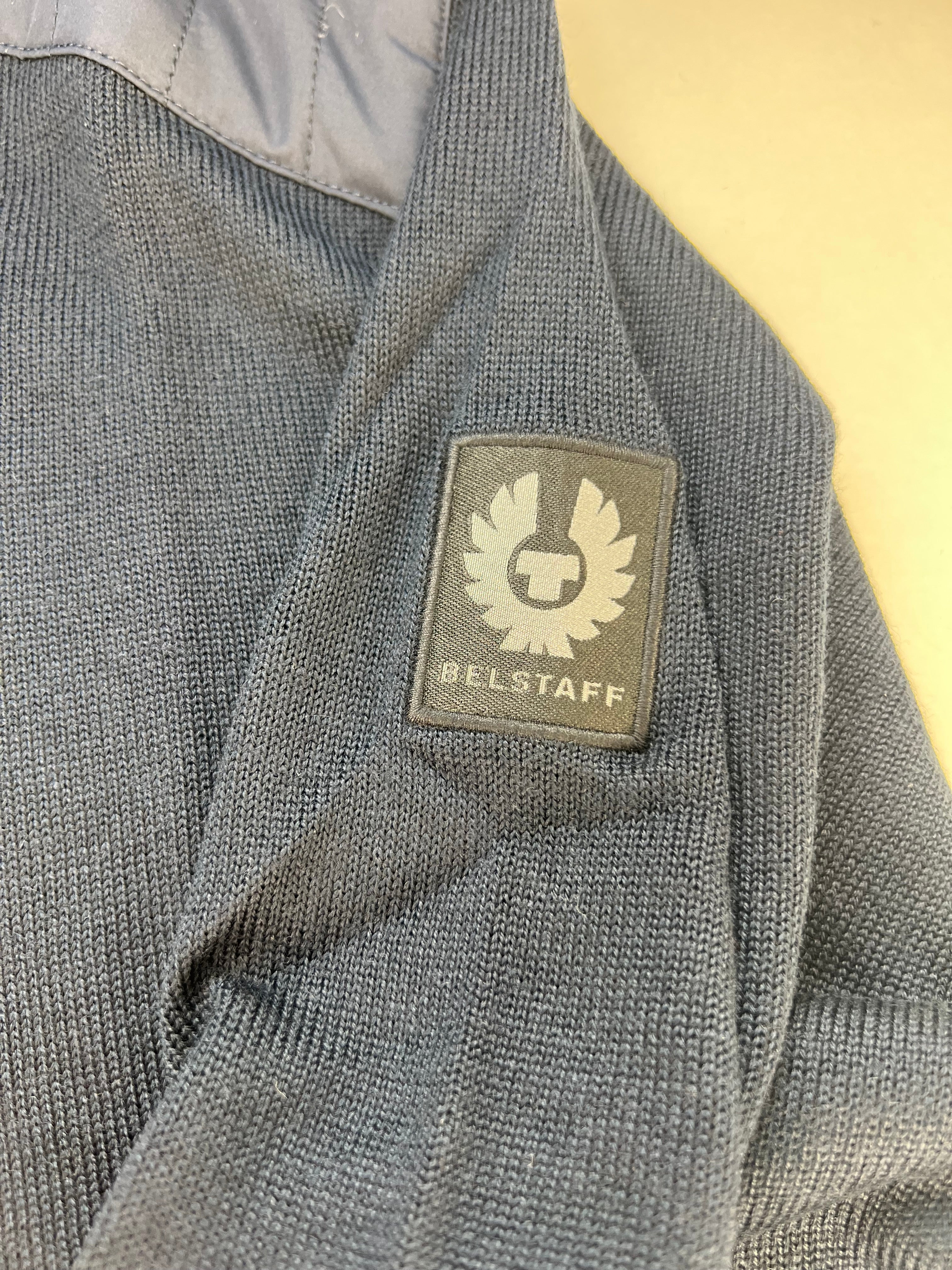 Belstaff Kenford Quarter Zip Jumper