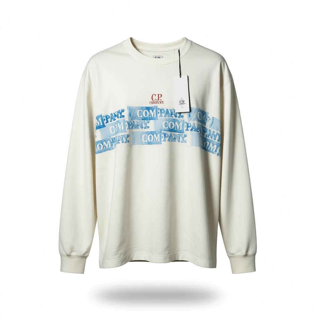 CP Company Sweatshirt Crewneck Cotton Fleece