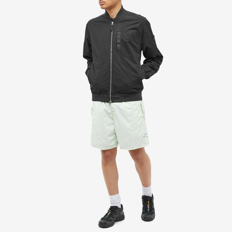 Stone Island Cupro Cotton Twill Jacket