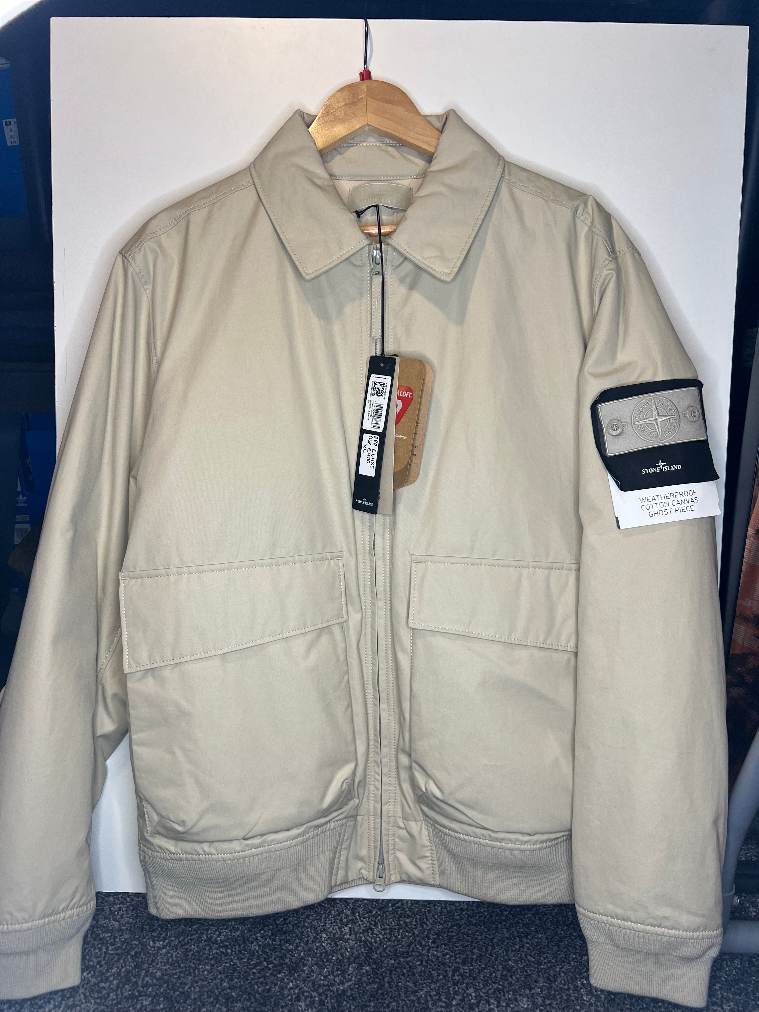 Weatherproof Cotton Canvas Ghost Piece Bomber