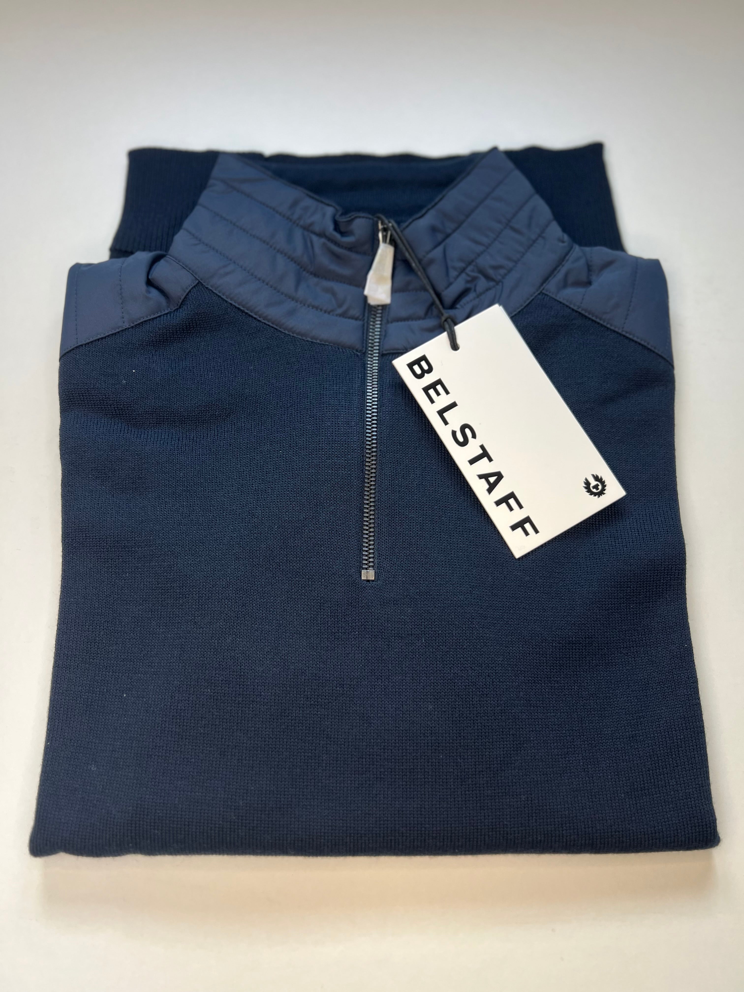Belstaff Kenford Quarter Zip Jumper