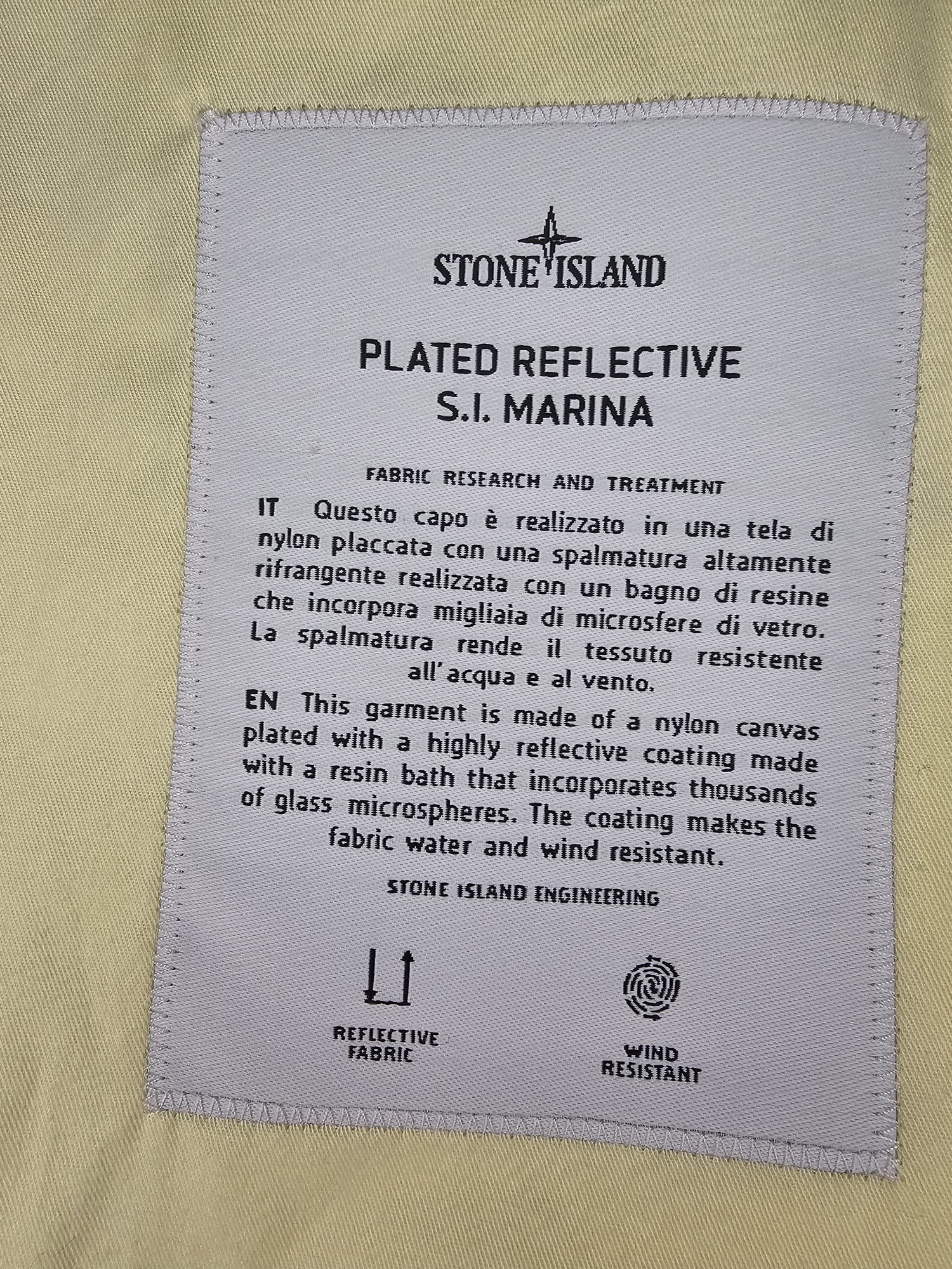 Stone Island Plated Reflective Marina Jacket