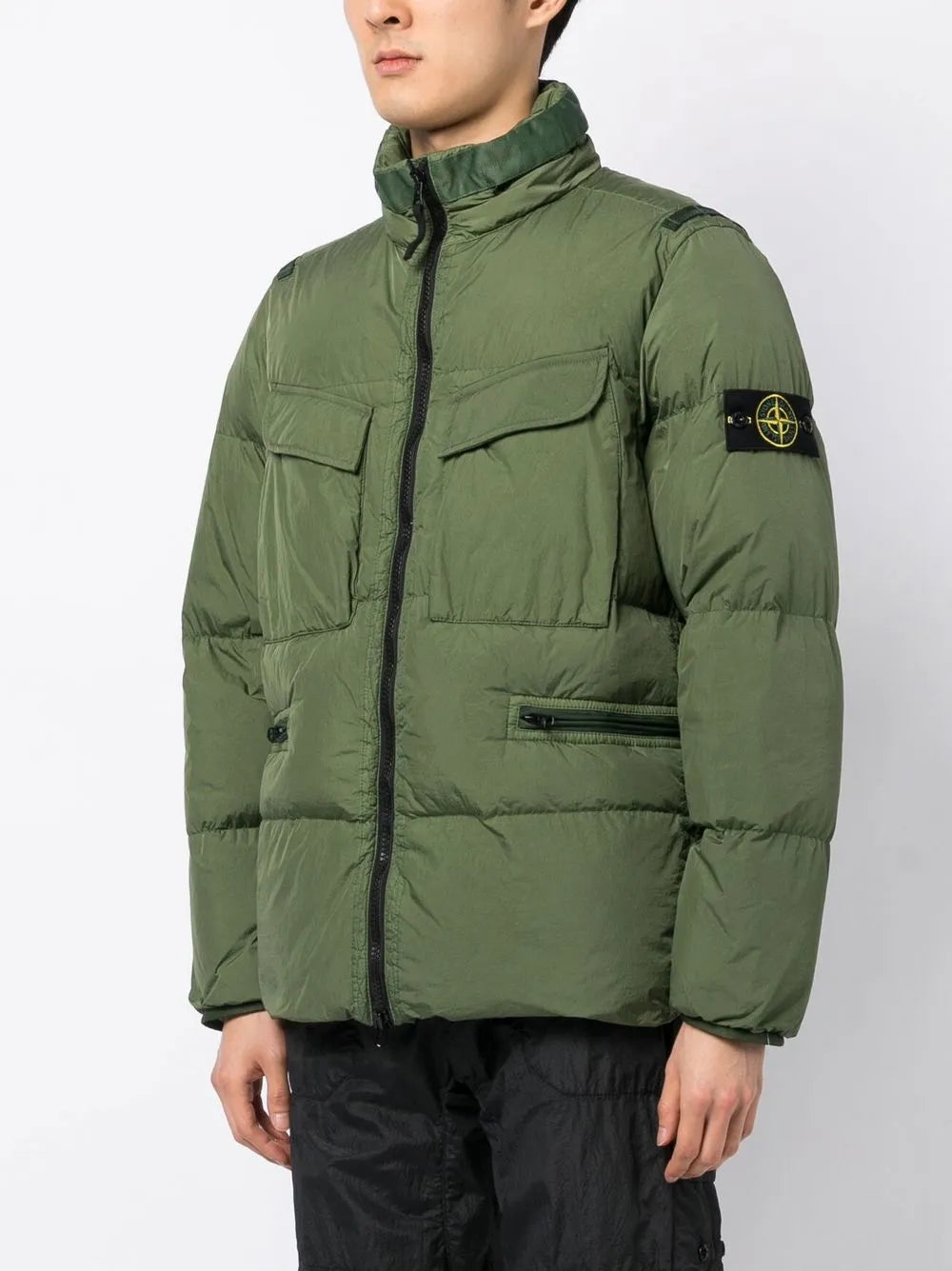 Stone Island Garment Dyed Crinkle Rep NY Down