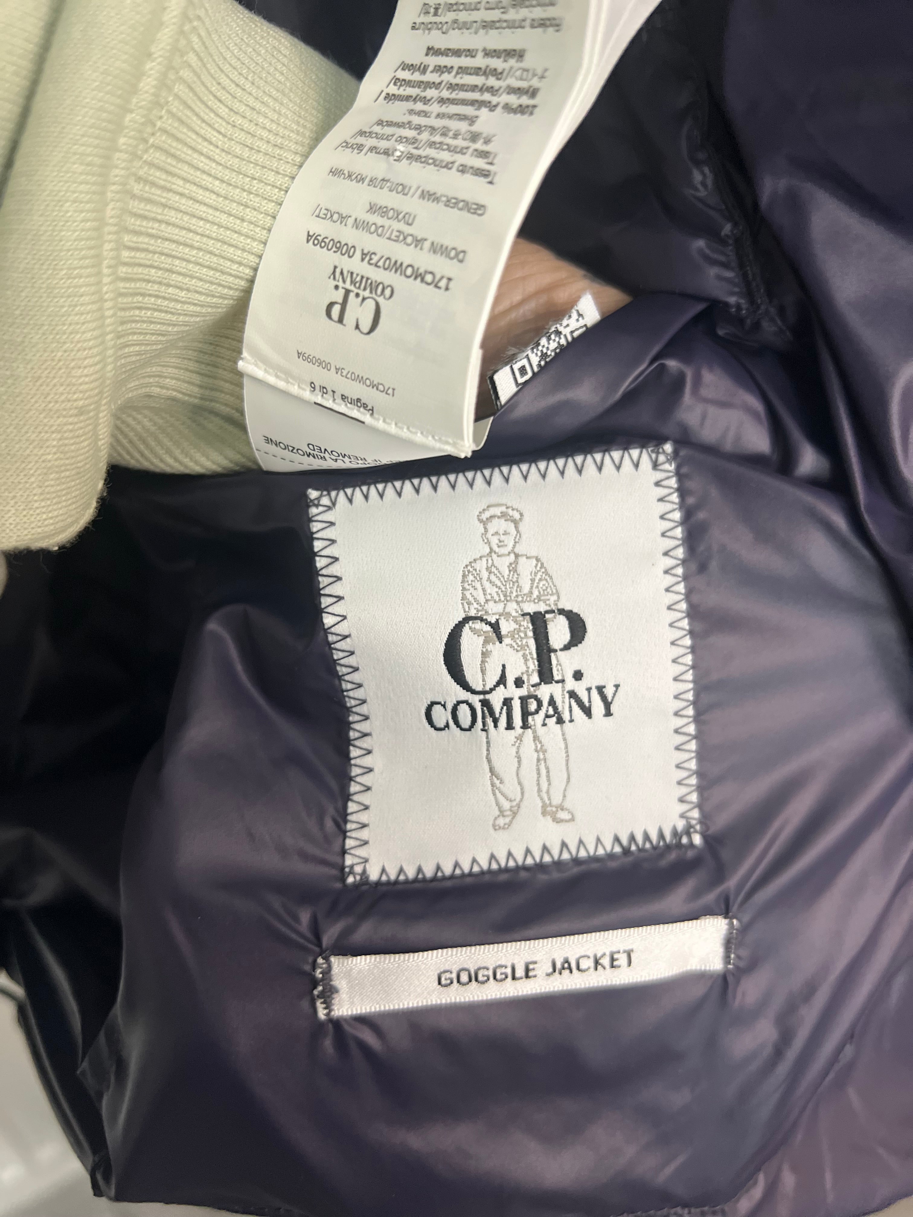 CP Company DD shell Google Down Jacket