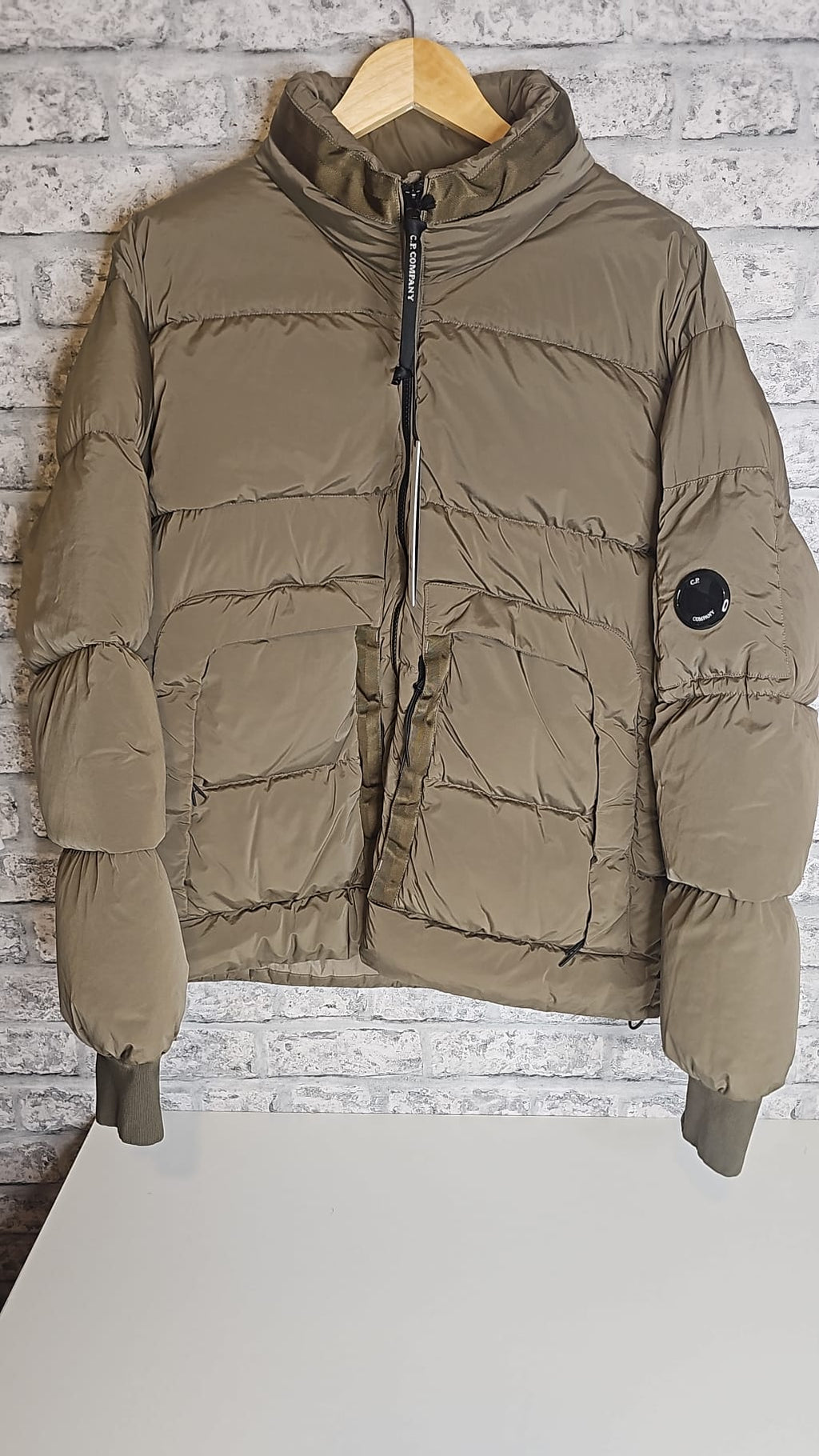 C.P Company Nycra - R Lens Jacket with foldable hood.