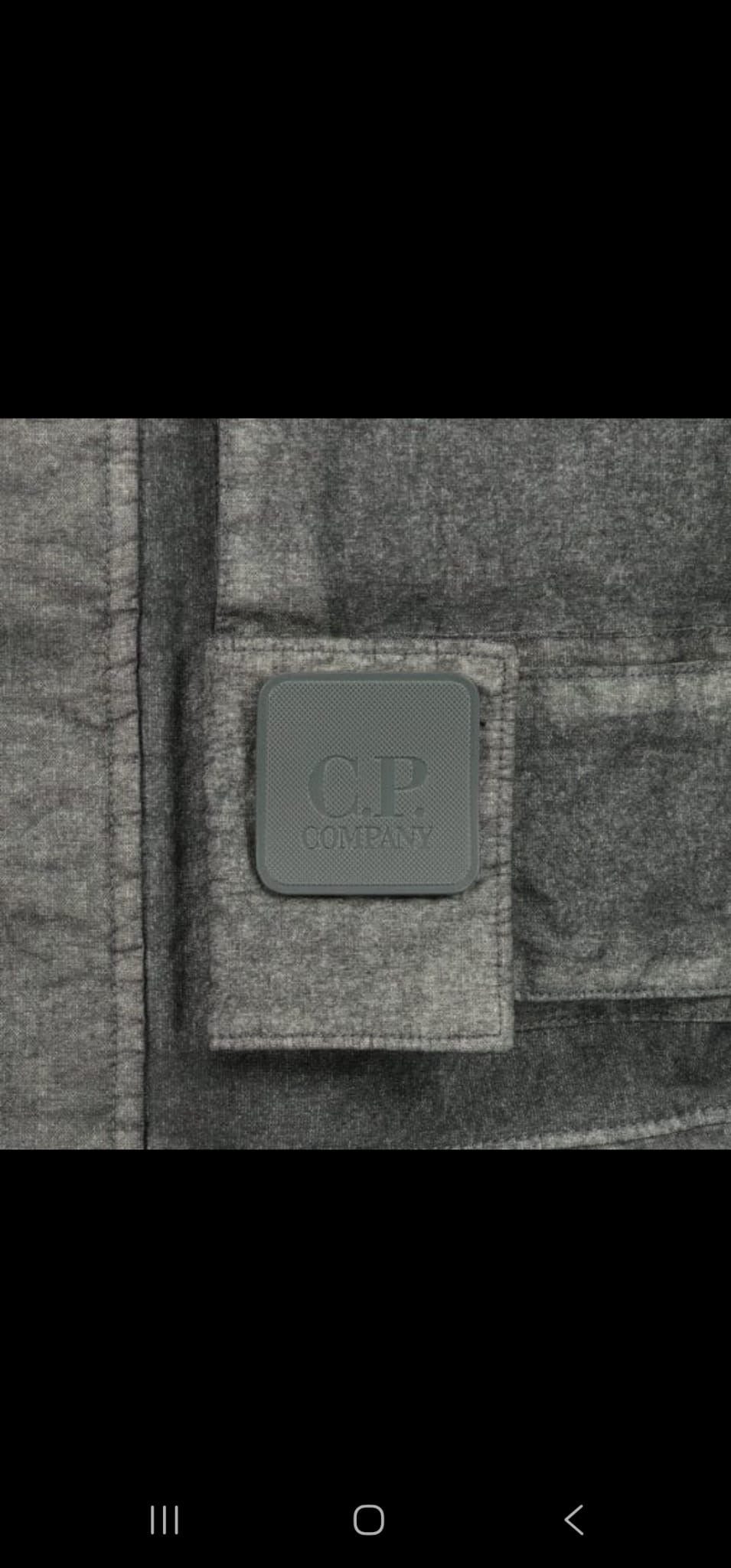 CP Company Metropolis Co-Ted Jacket in Dark Shadow Grey