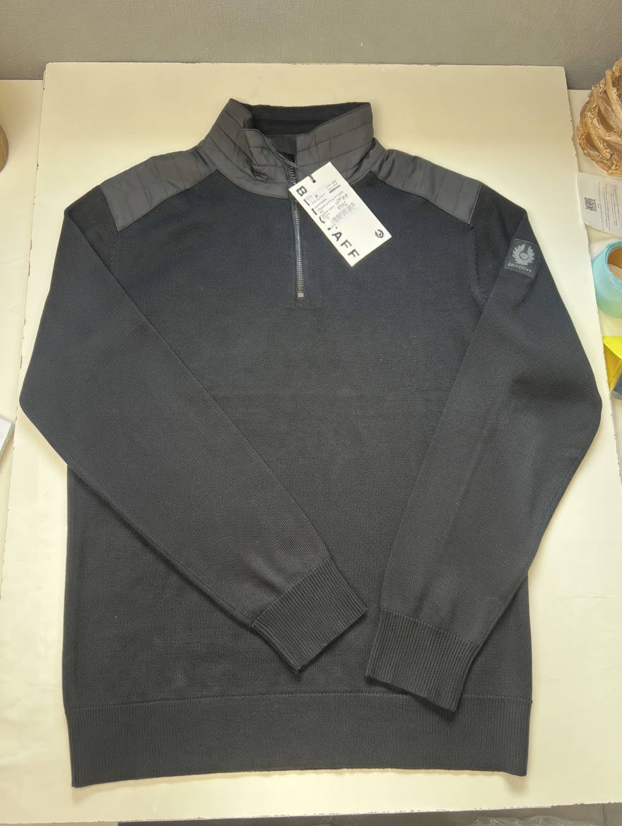 Belstaff Kenford Quarter Zip Jumper
