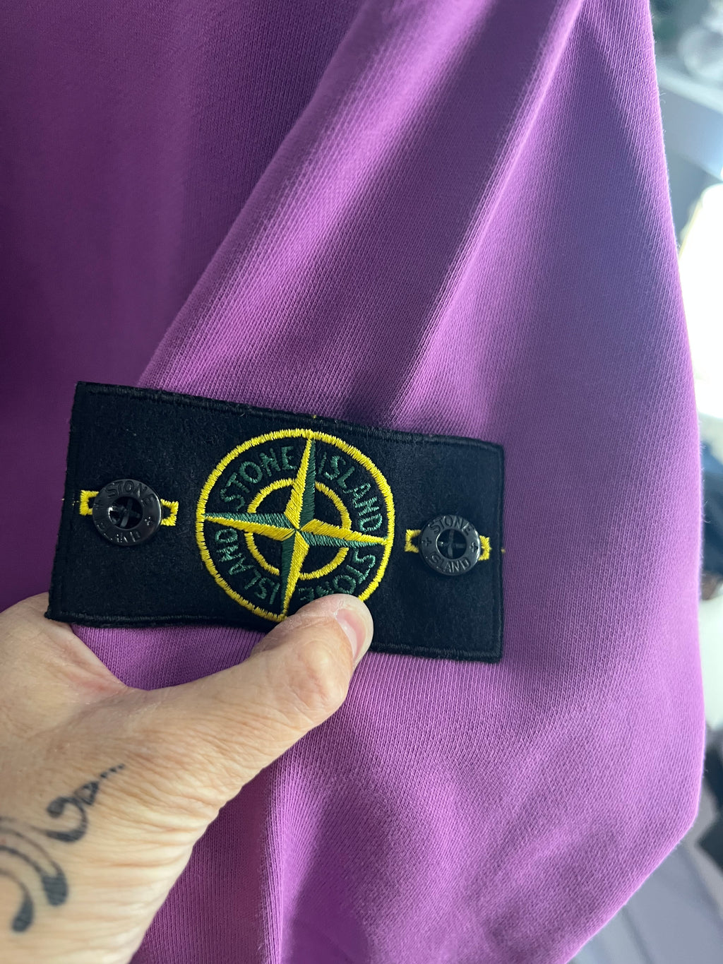 Stone Island Quarter Zip Sweater
