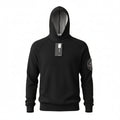 Stone Island - Wool Hoodie with large arm Logo.