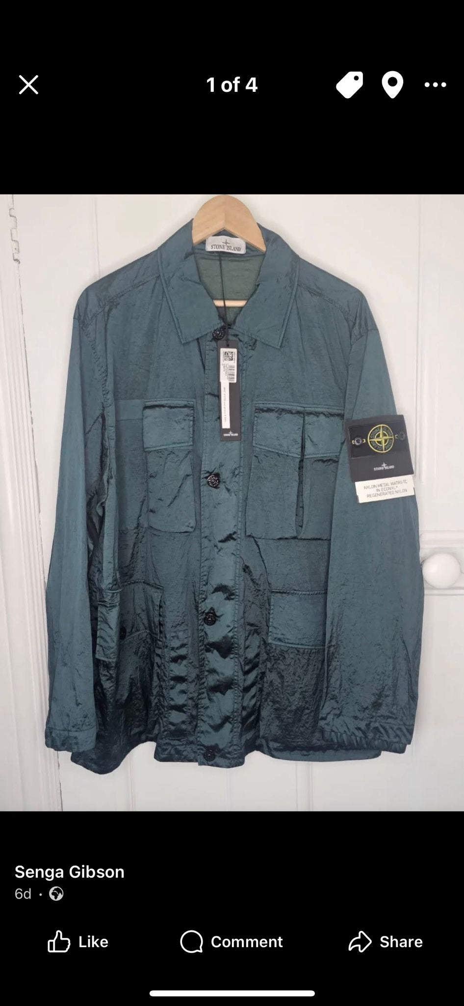 Stone Island Overshirt Jacket