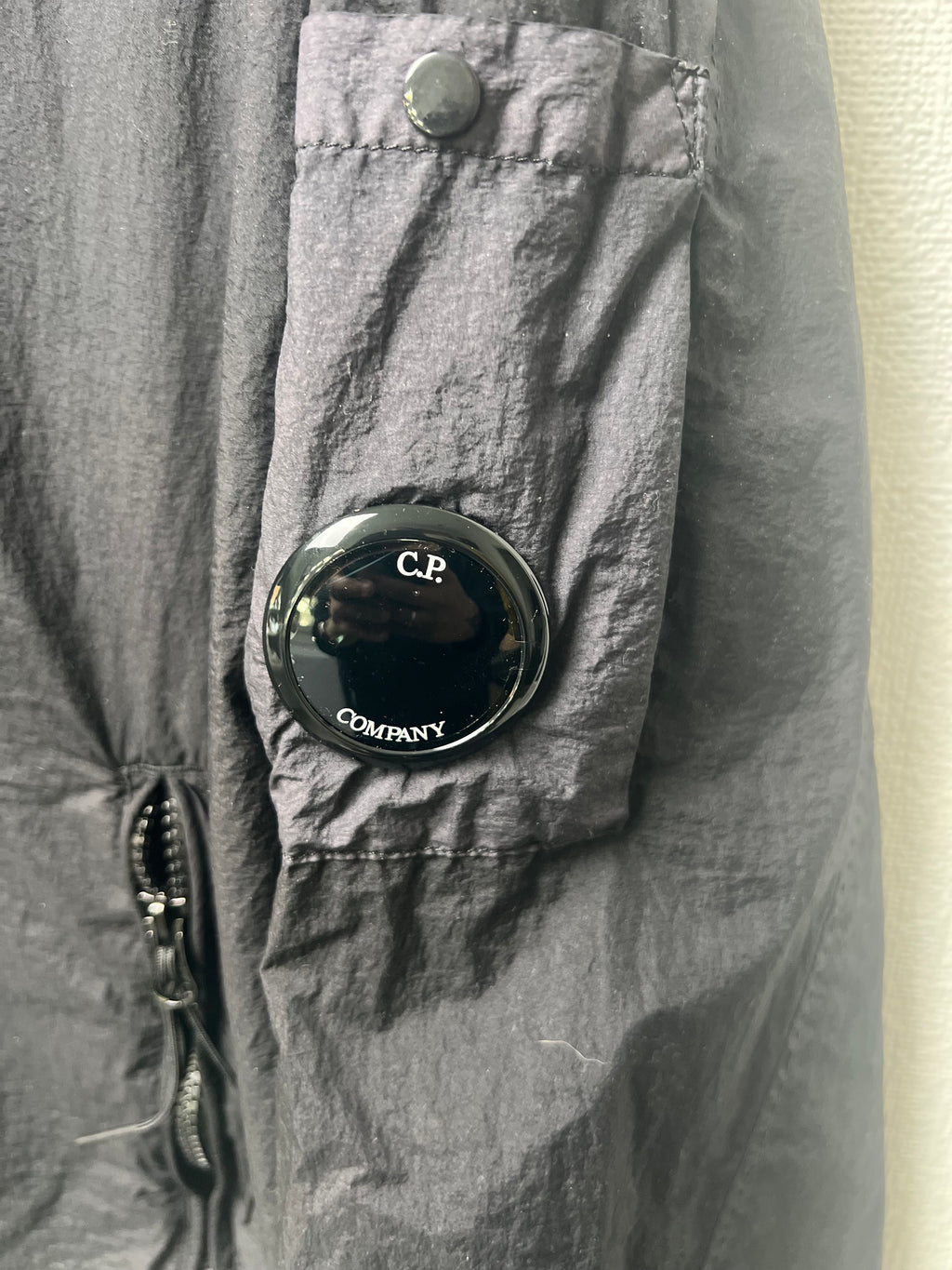 CP Company Taylon L Hooded Overshirt Black