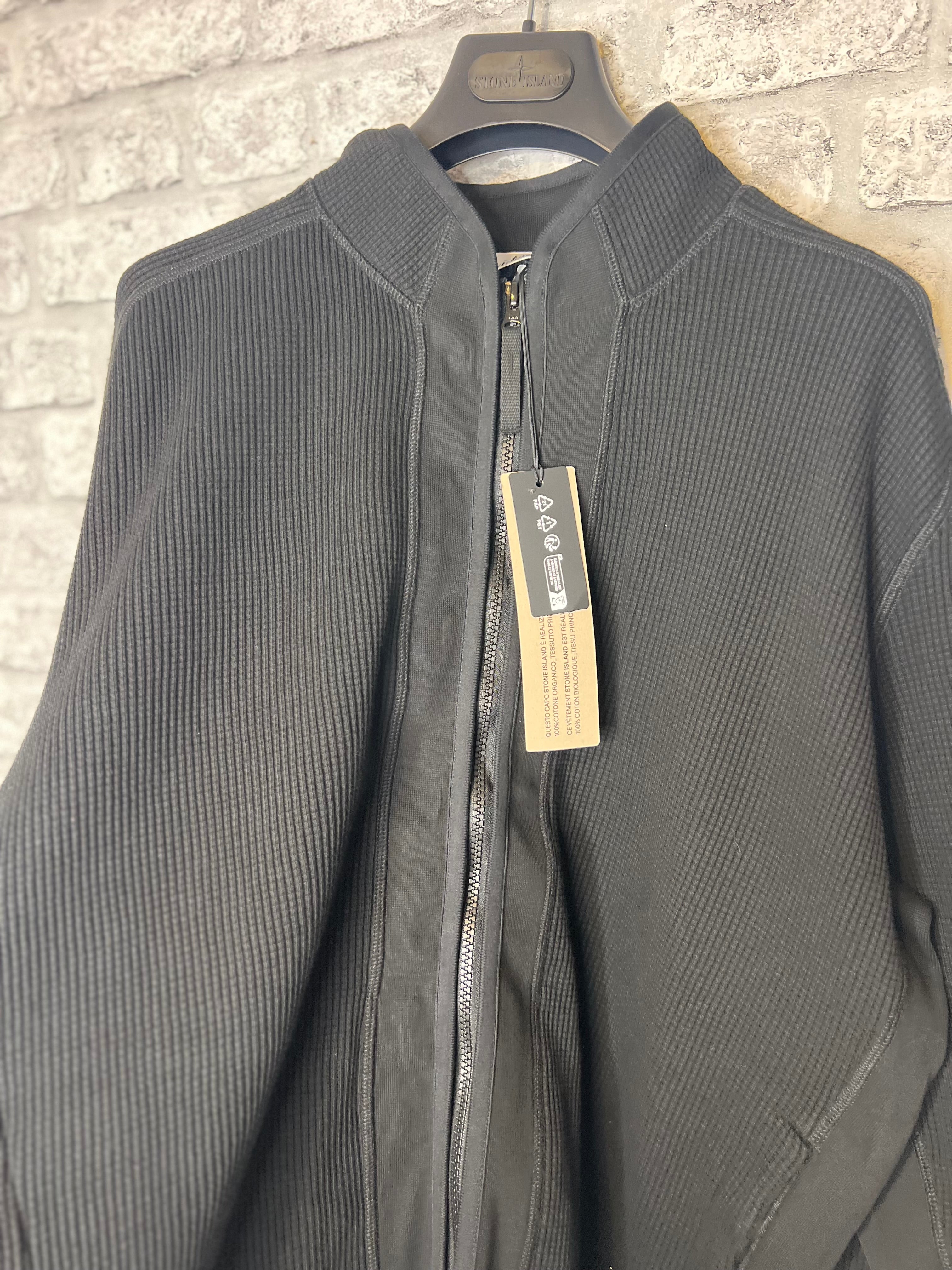 Stone Island Thick Knit Full Zip Up