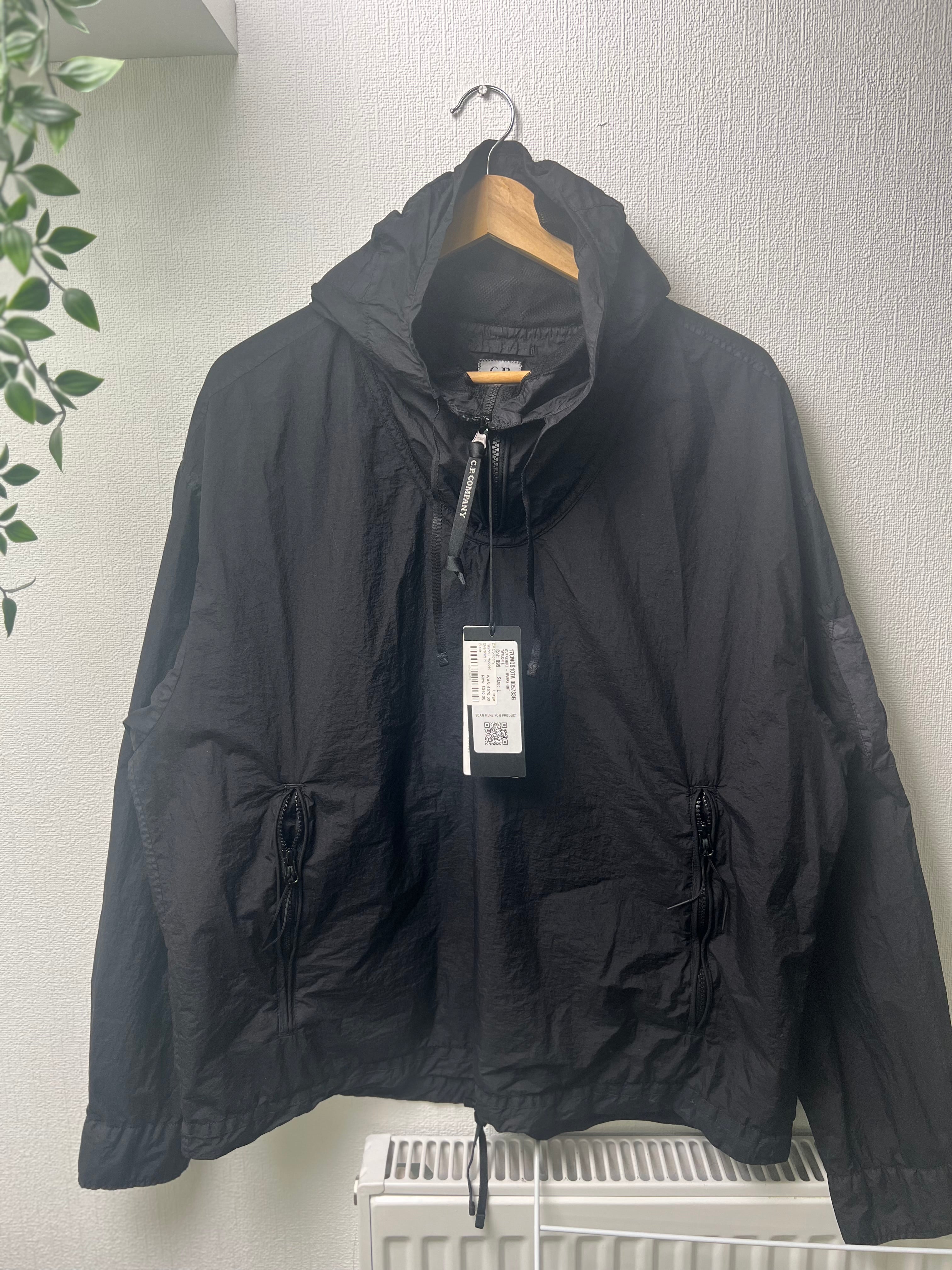 CP Company Taylon L Hooded Overshirt Black