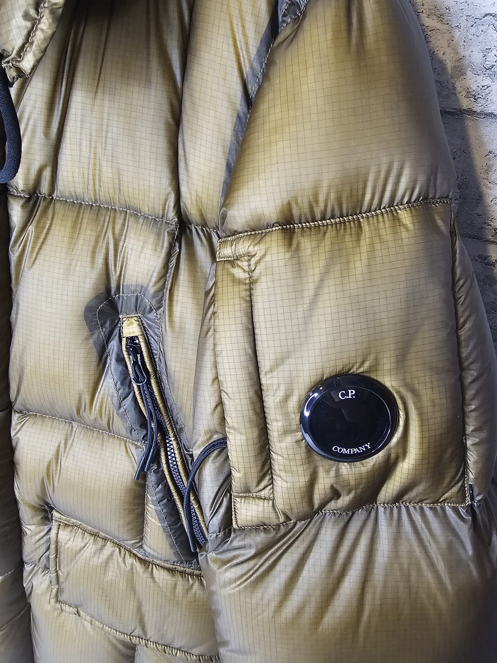 CP Company D.D Shell Down Parka with arm lens