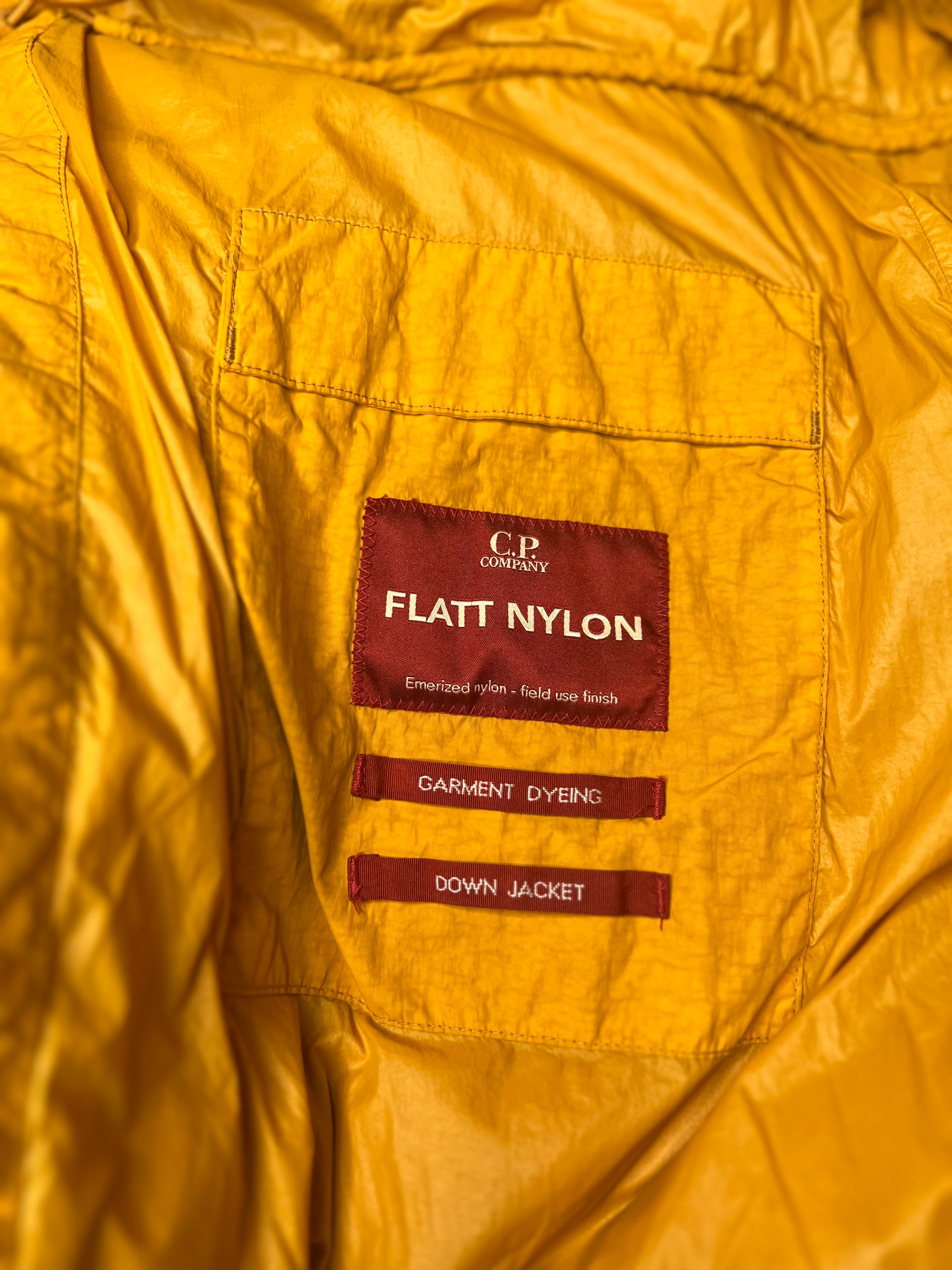 CP Company Flatt Nylon Padded Lens Down Jacket