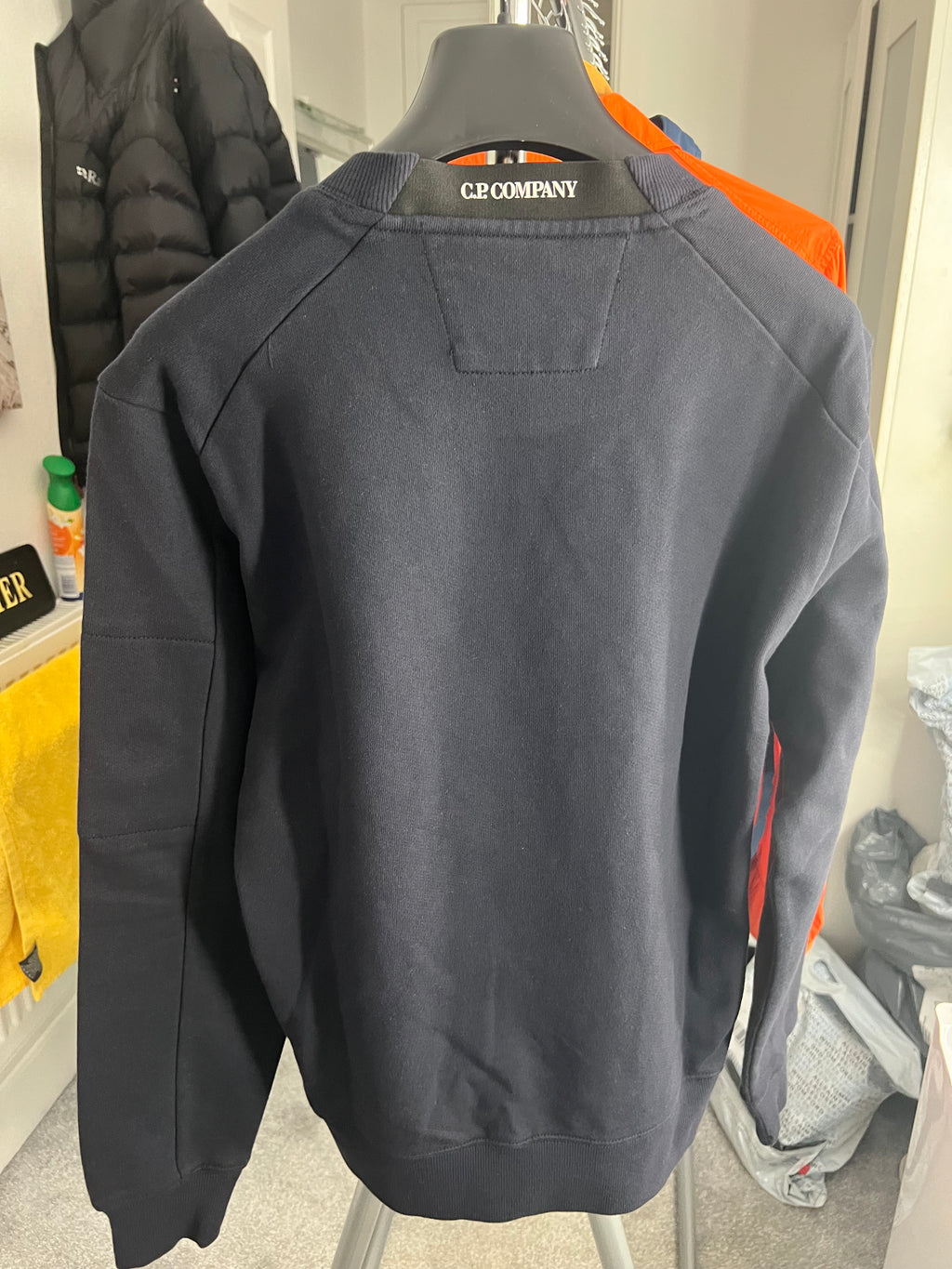 CP Company Diagonal Raised Fleece Sweater