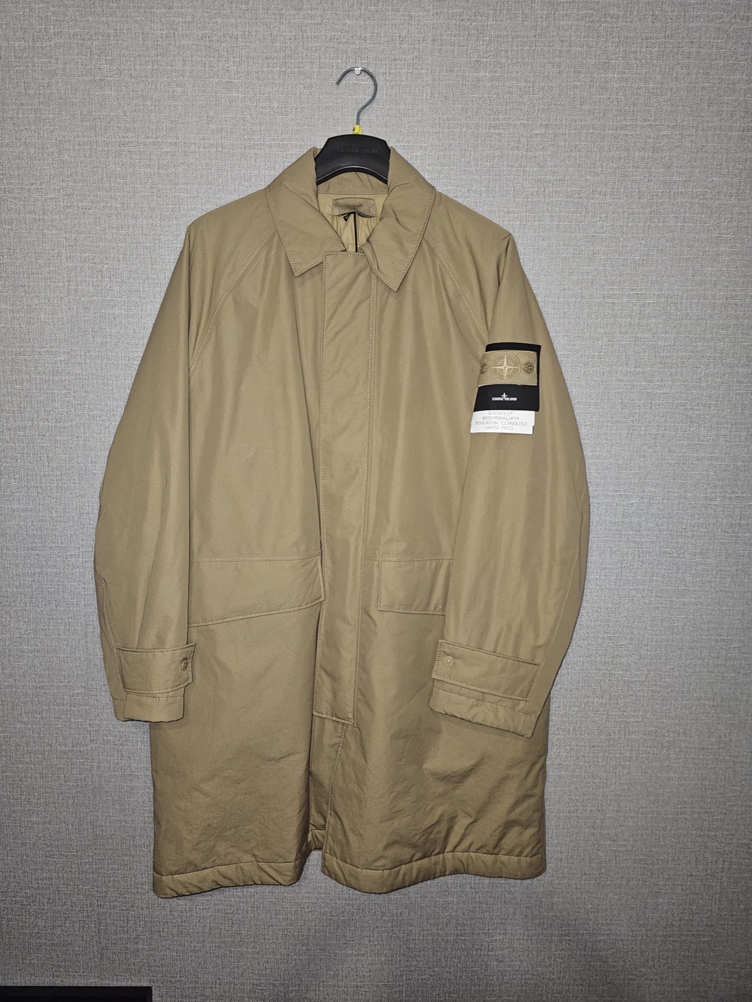 Stone Island  O-Ventile with Primloft Insulation Technology Ghost Piece Coat