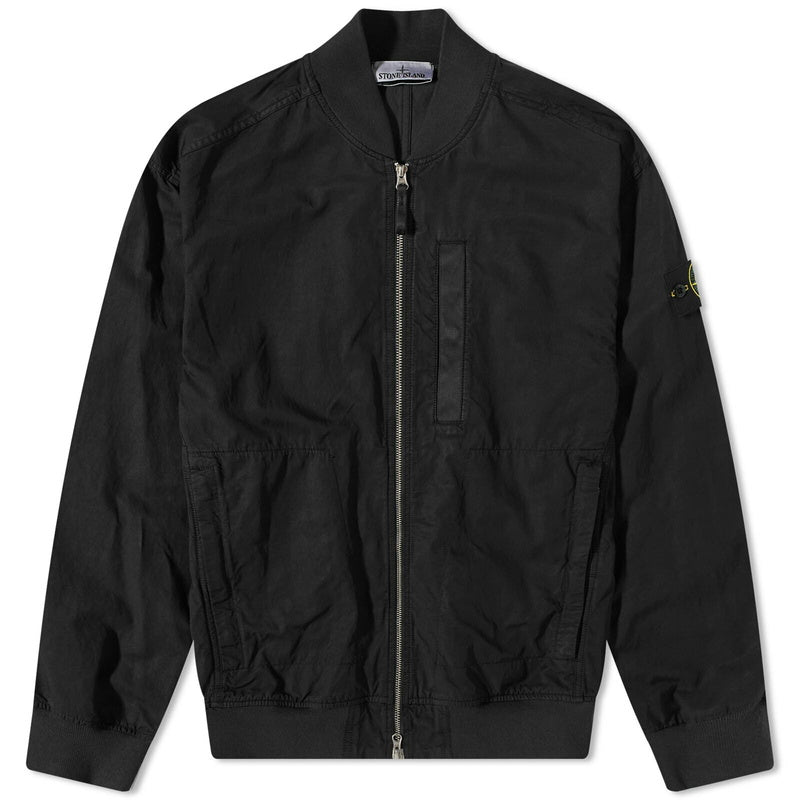 Stone Island Cupro Cotton Twill Jacket