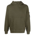 CP COMPANY RESIST DYED COTTON LENS OVERHEAD HOODIE