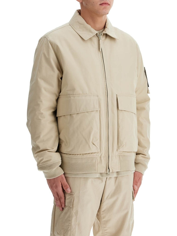 Weatherproof Cotton Canvas Ghost Piece Bomber