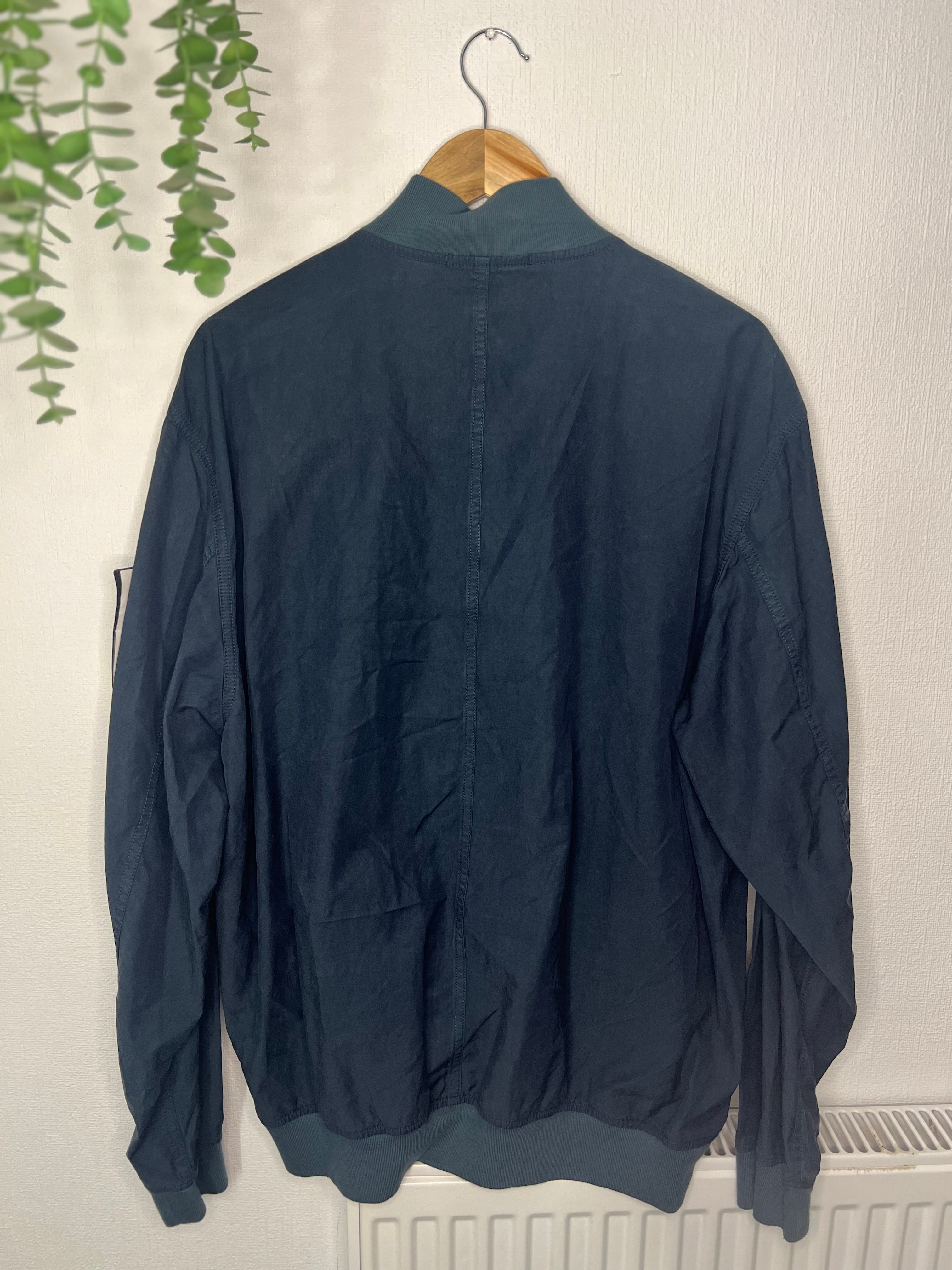 Stone Island Cupro Cotton Twill Jacket