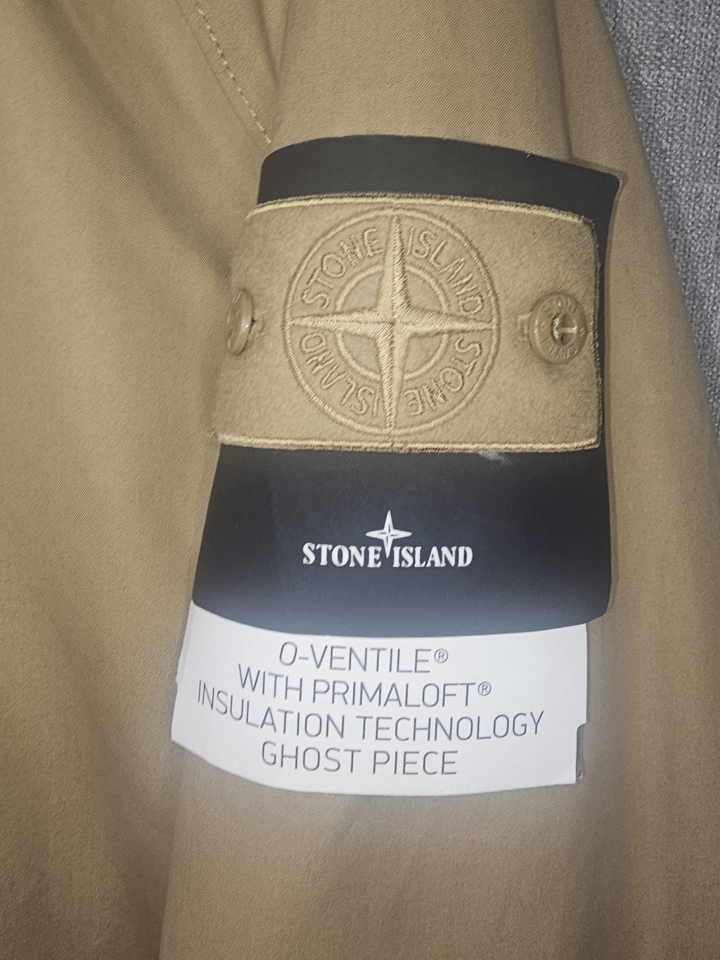 Stone Island  O-Ventile with Primloft Insulation Technology Ghost Piece Coat